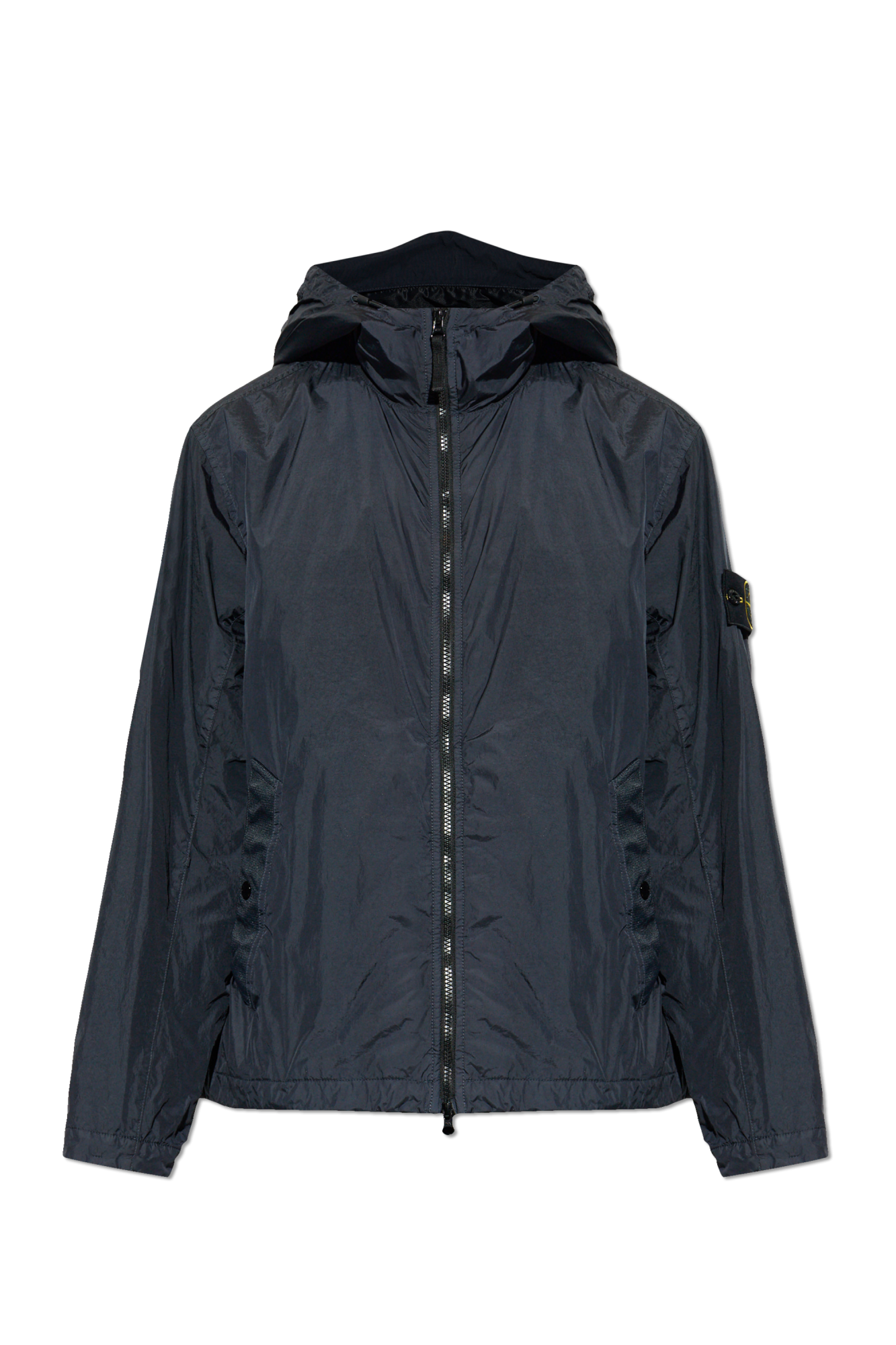 Stone Island Lekka Kurtka Z Kapturem, Mężczyźni, Granatowy