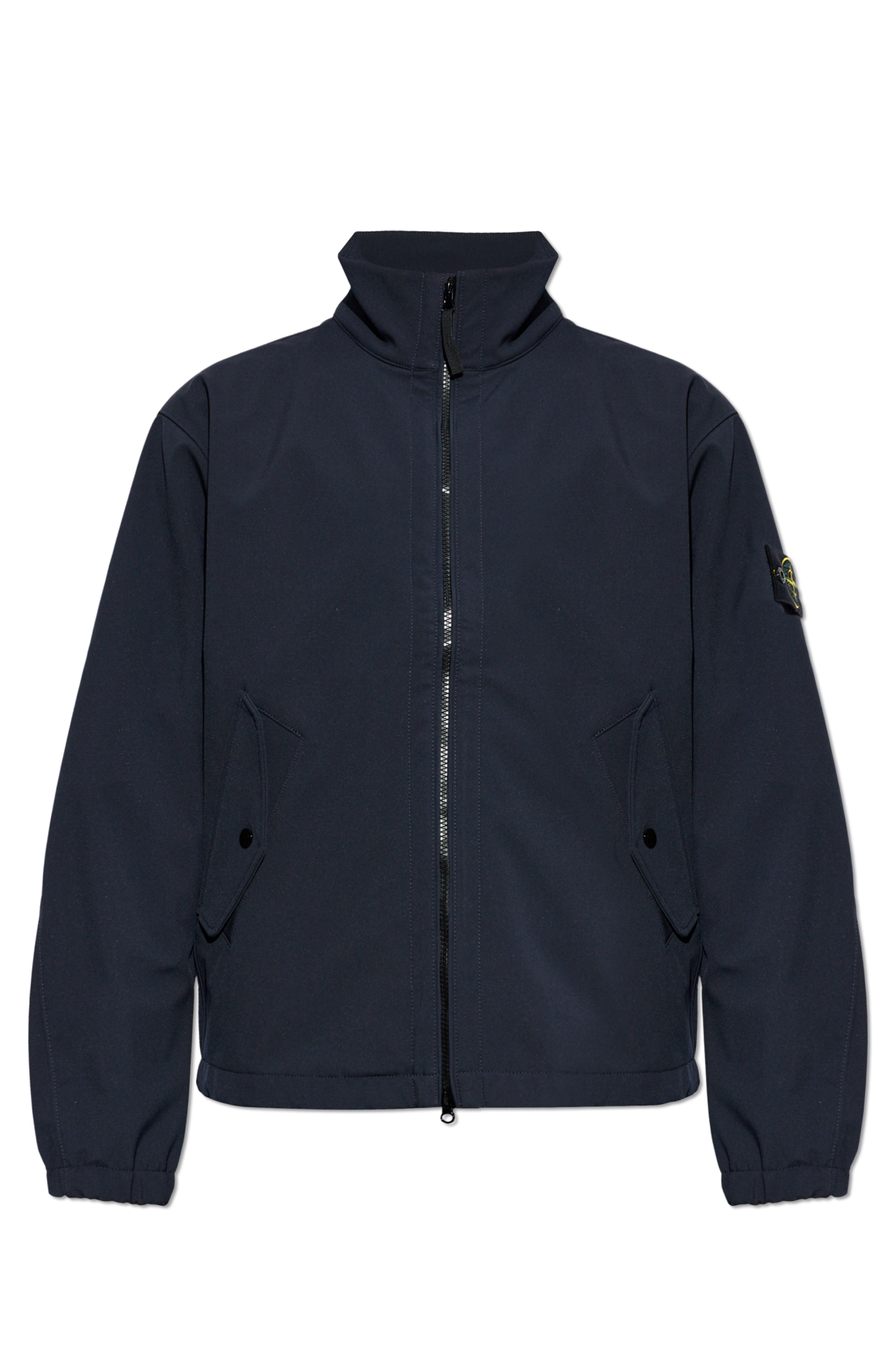 Stone Island Kurtka Z Naszywką Logo, Mężczyźni, Granatowy