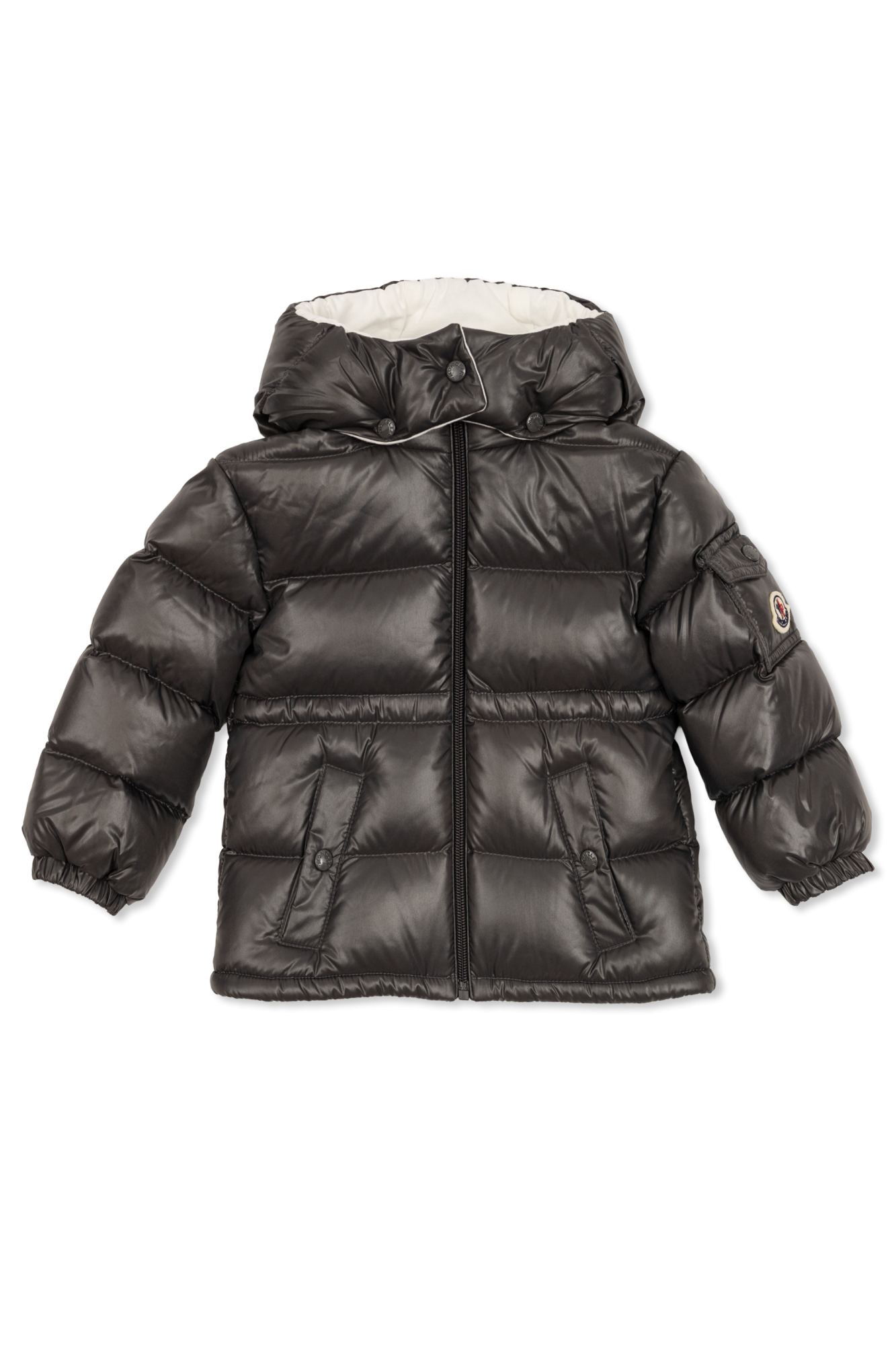 Moncler Enfant Puchowa Kurtka ‘Maire’, Unisex, Szary