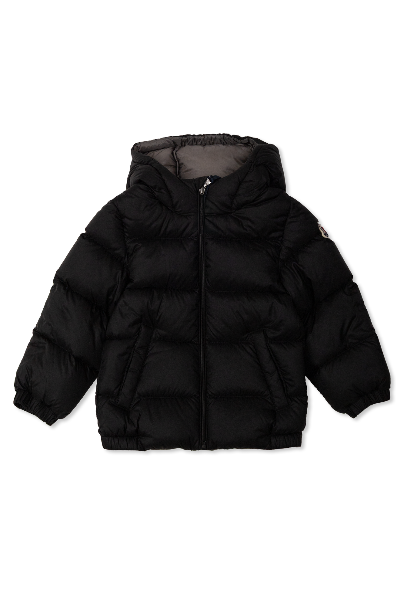 Moncler Enfant Puchowa Kurtka ‘New Macaire’, Unisex, Czarny