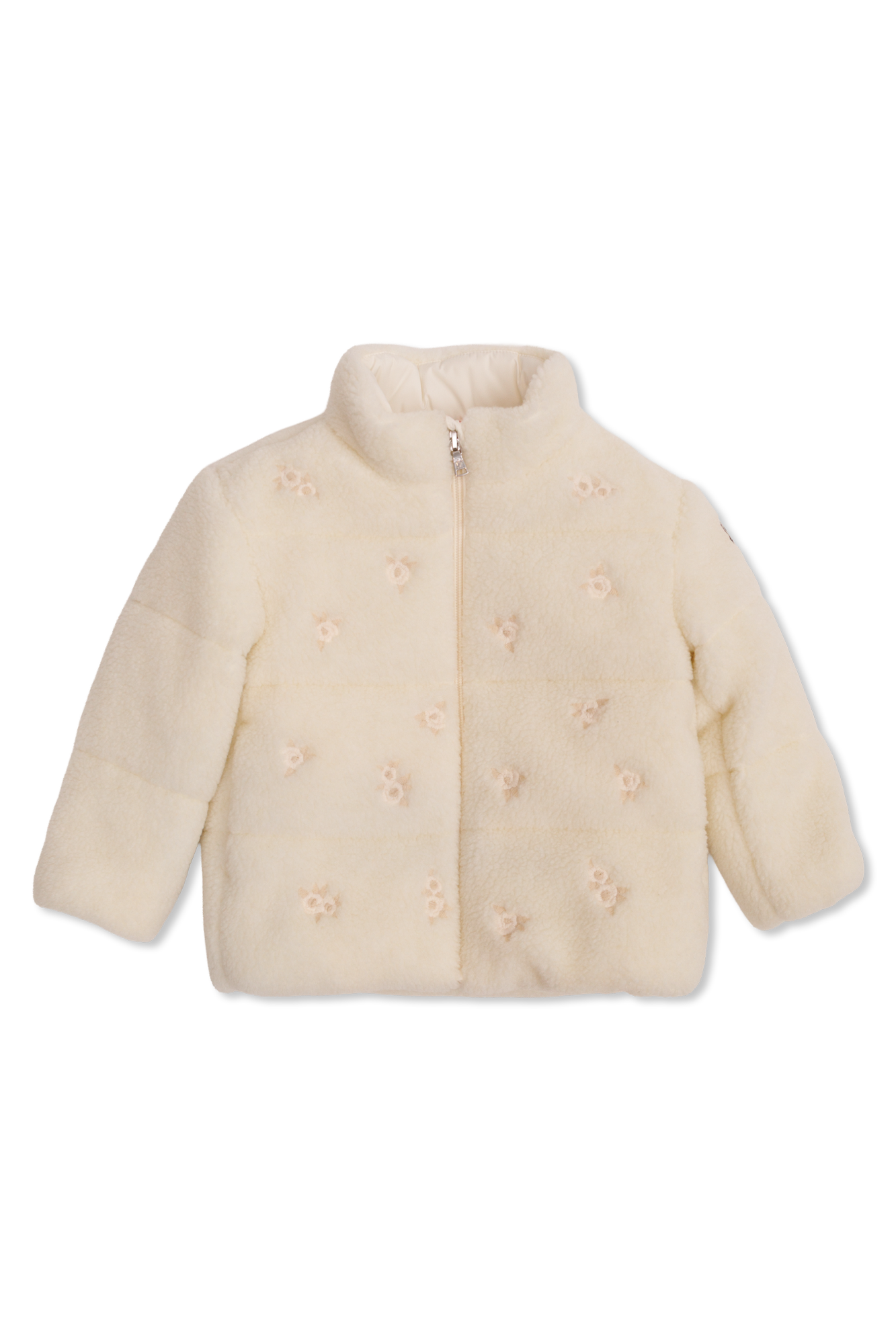Moncler Enfant Ocieplana Kurtka ‘Chiara’, Unisex, Kremowy