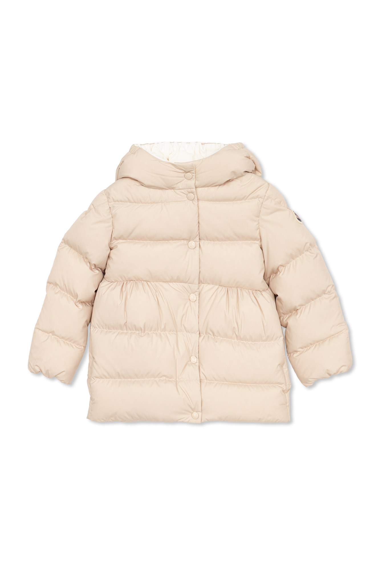 Moncler Enfant Puchowa Kurtka ‘Charlotte’, Unisex, Kremowy