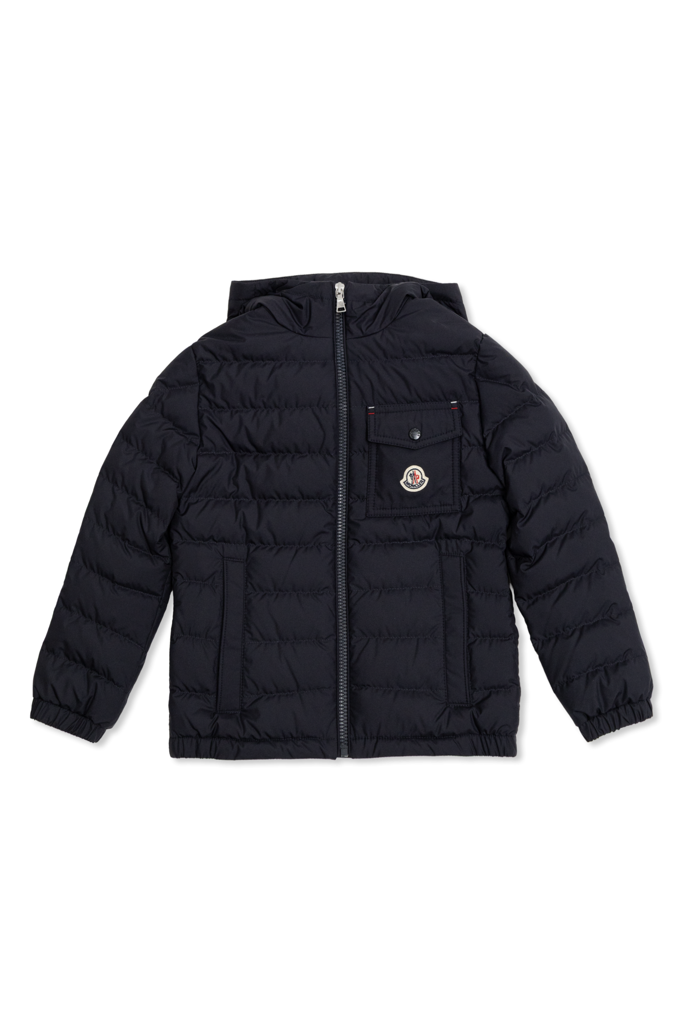 Moncler Enfant Puchowa Kurtka ‘Quillon’, Unisex, Granatowy