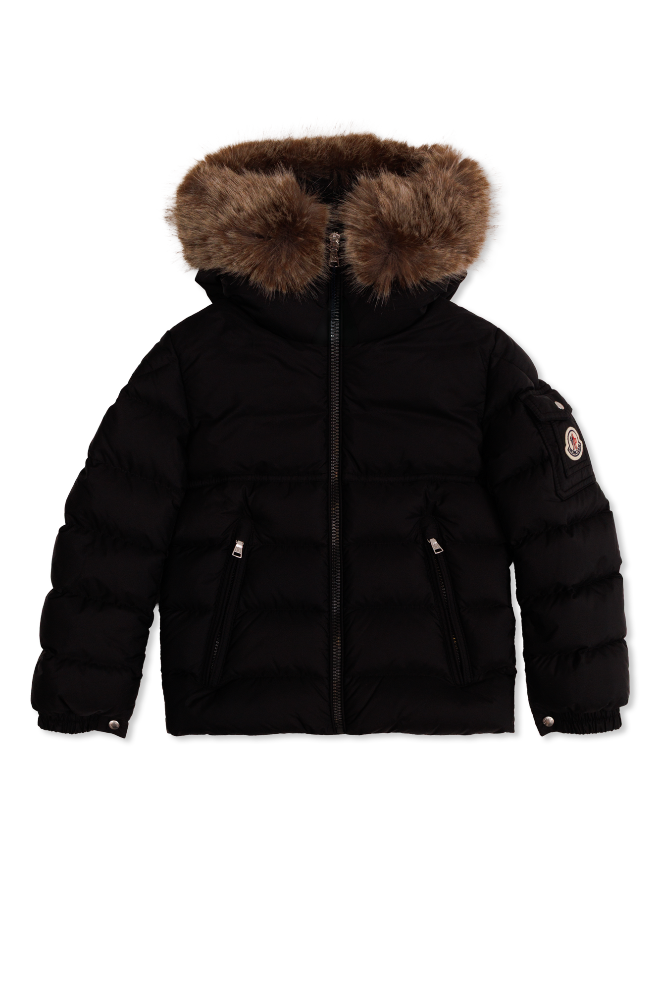 Moncler Enfant Puchowa Kurtka ‘New Byronf’, Unisex, Czarny