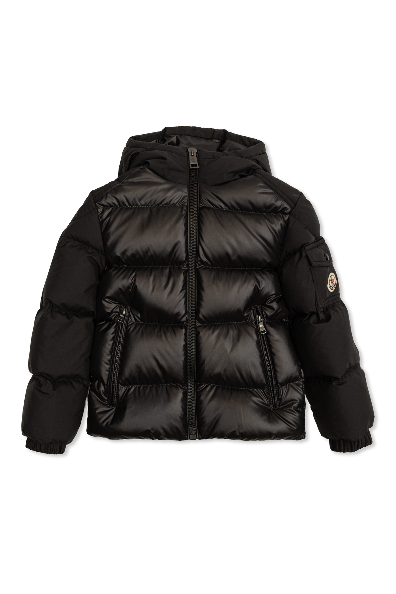 Moncler Enfant Puchowa Kurtka ‘Hyoseris’, Unisex, Czarny