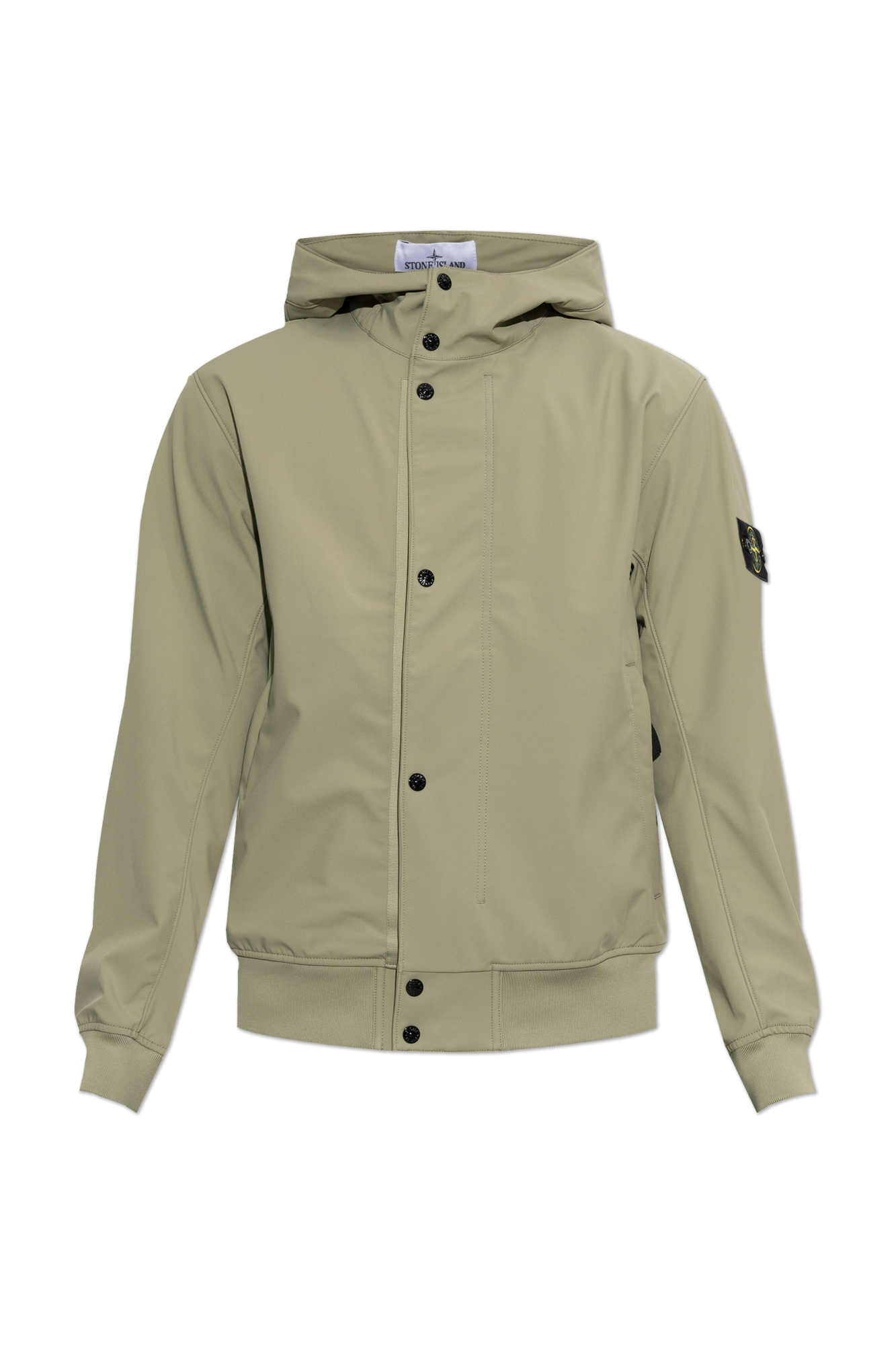 Stone Island Kurtka Z Kapturem, Mężczyźni, Zielony