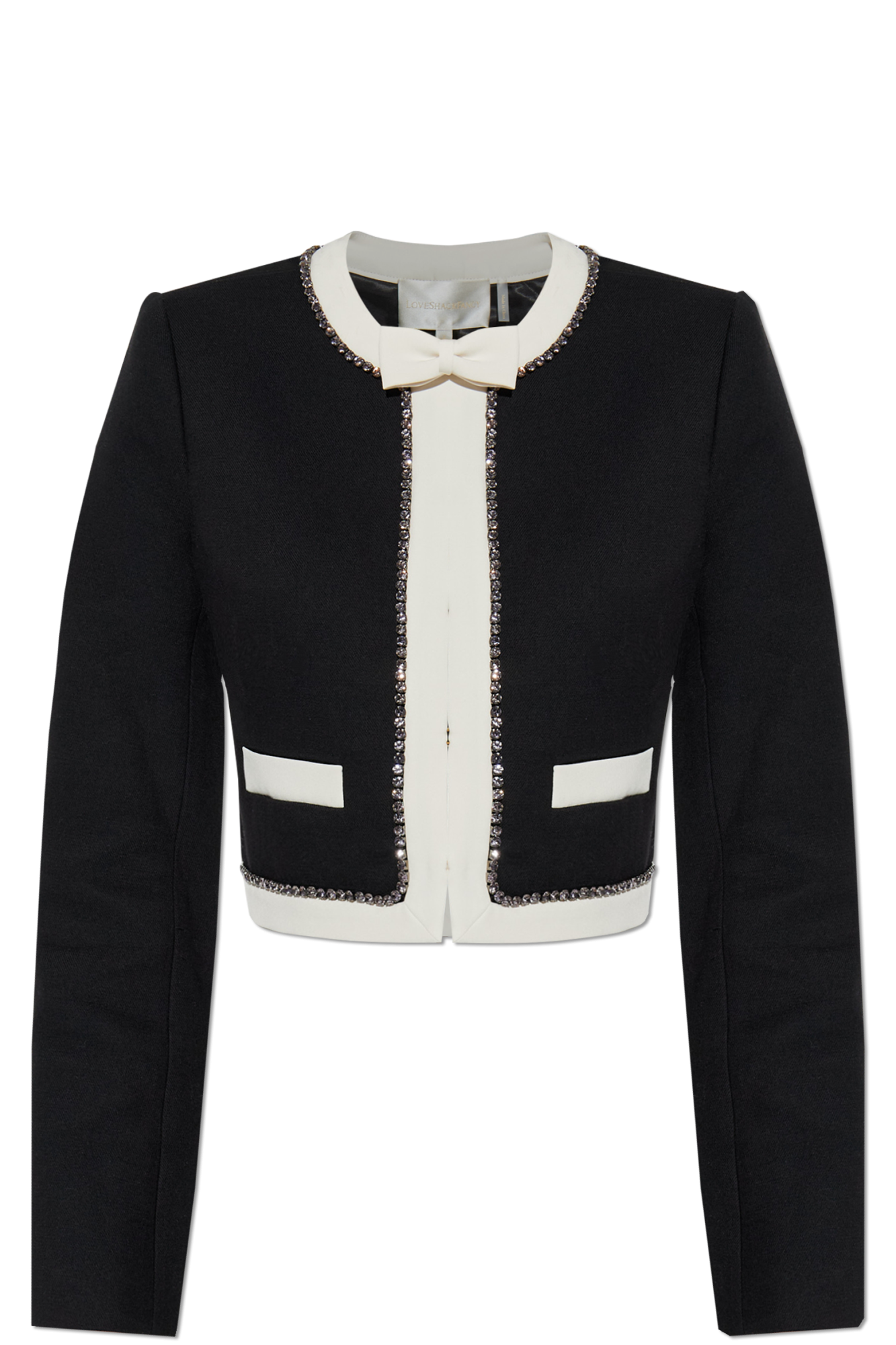 LoveShackFancy Marynarka `Ralphette`, Kobiety, Czarny