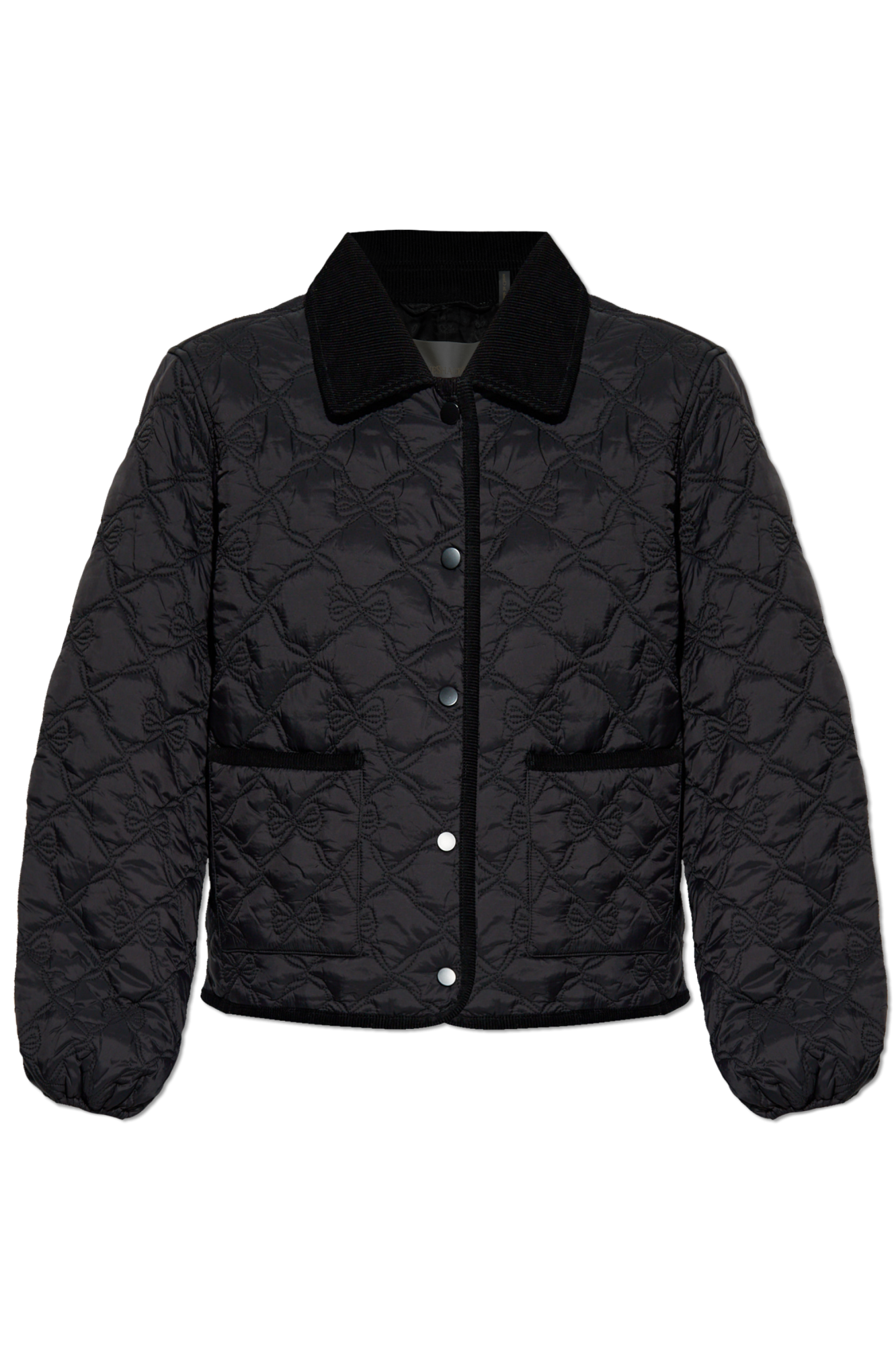 LoveShackFancy Kurtka `Quinlette`, Kobiety, Czarny
