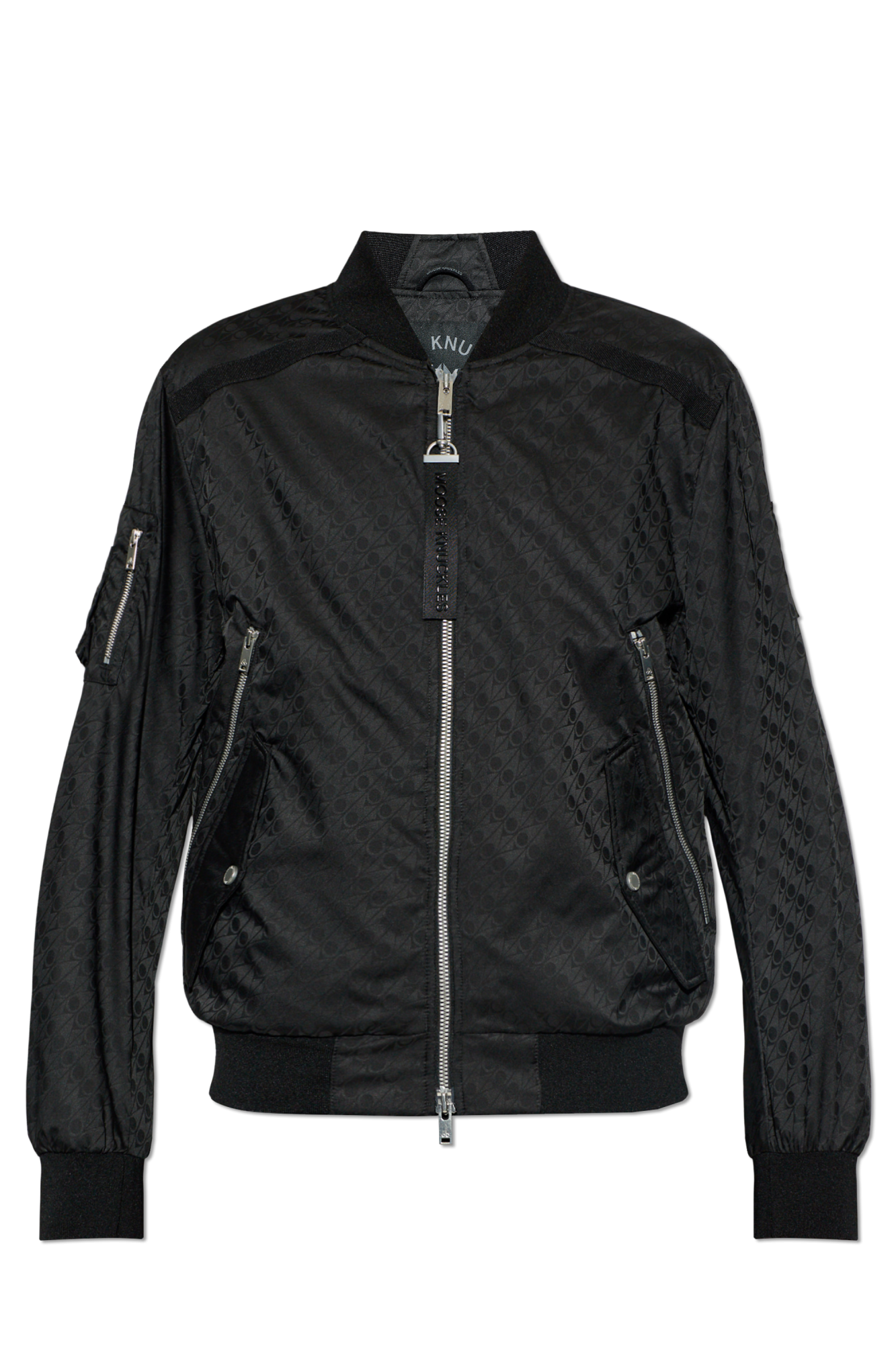 Moose Knuckles Kurtka Typu `bomber`, Mężczyźni, Czarny