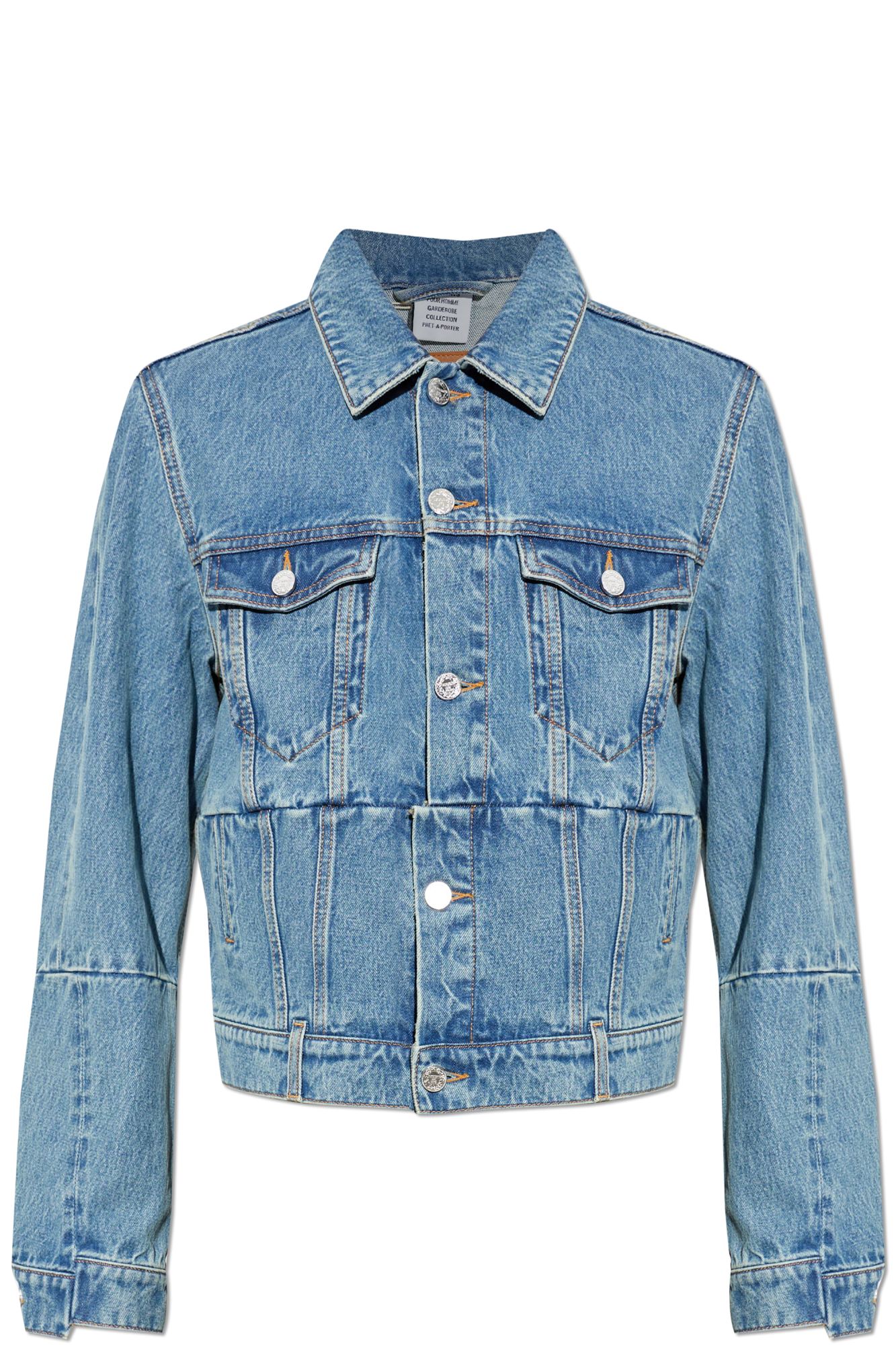 VETEMENTS Kurtka Jeansowa, Mężczyźni, Jasnoniebieski