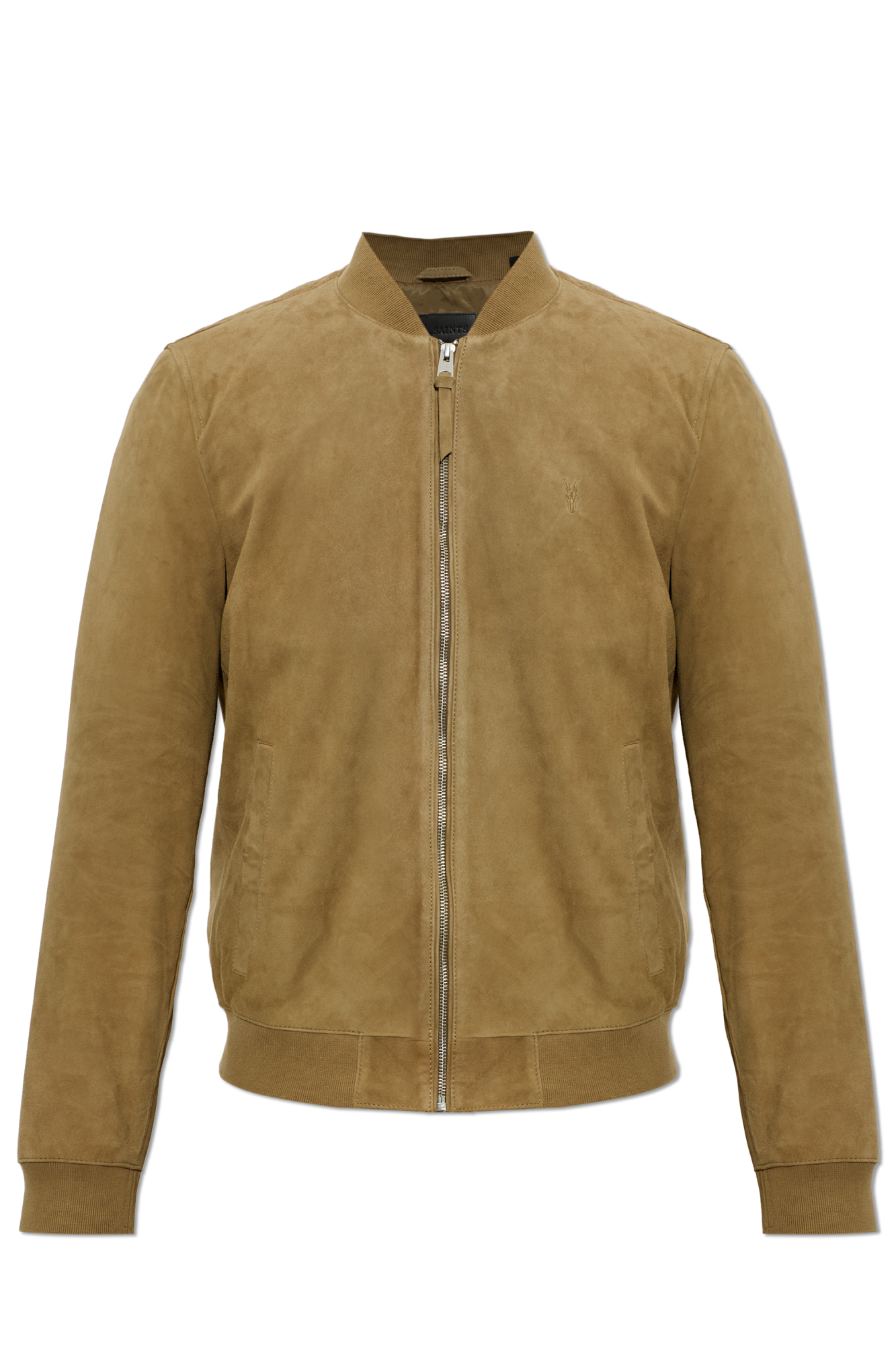 AllSaints Kurtka Zamszowa ‘Morten’, Mężczyźni, Zielony
