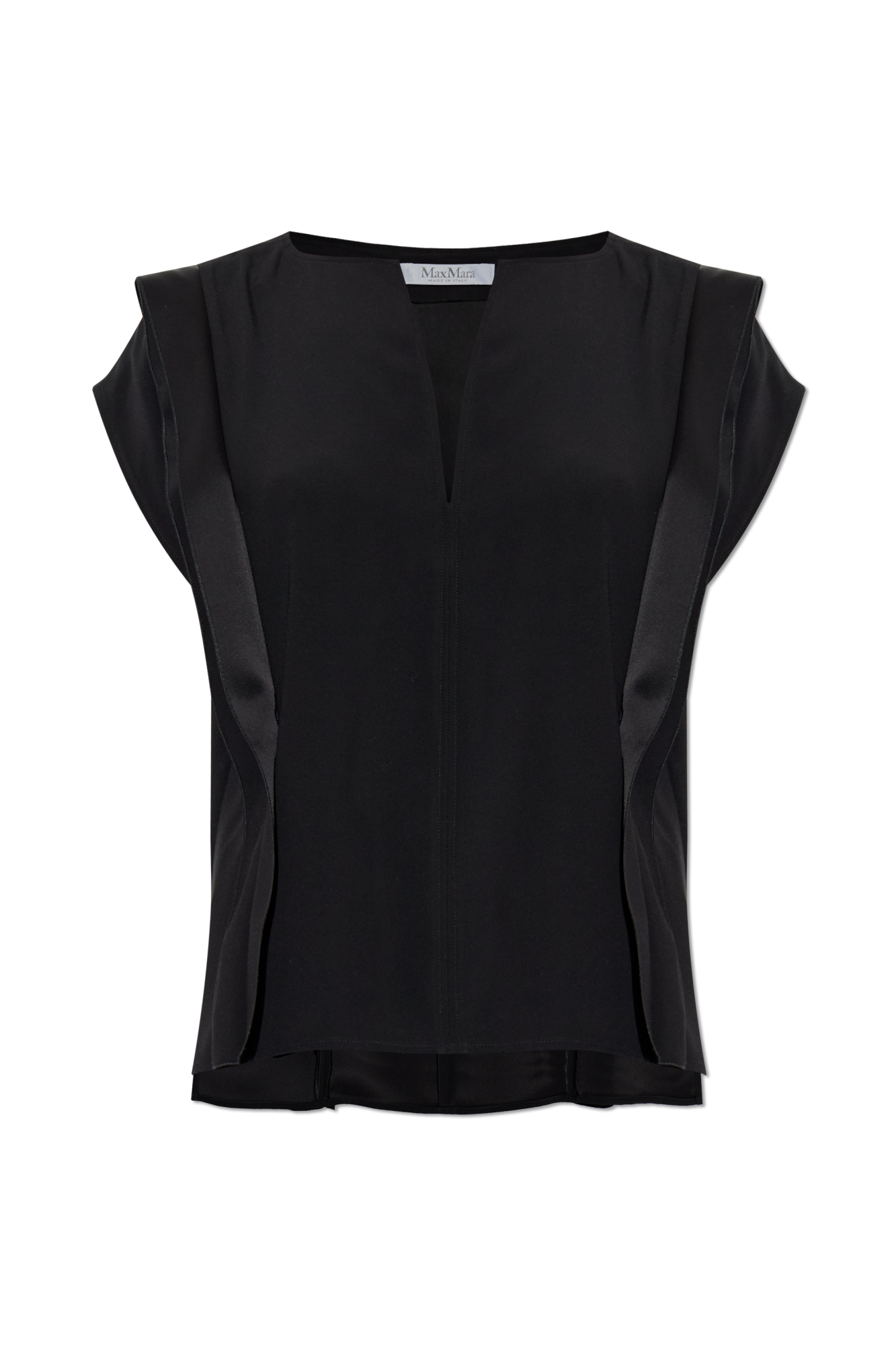 Max Mara Top ‘Abete’, Kobiety, Czarny