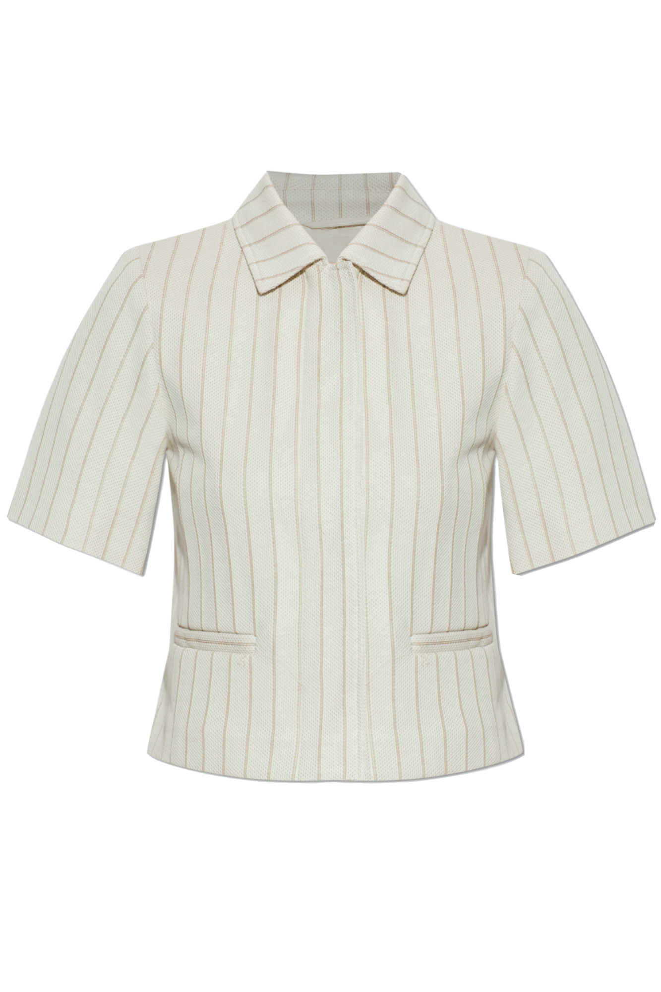 Max Mara Koszula `Angio`, Kobiety, Kremowy