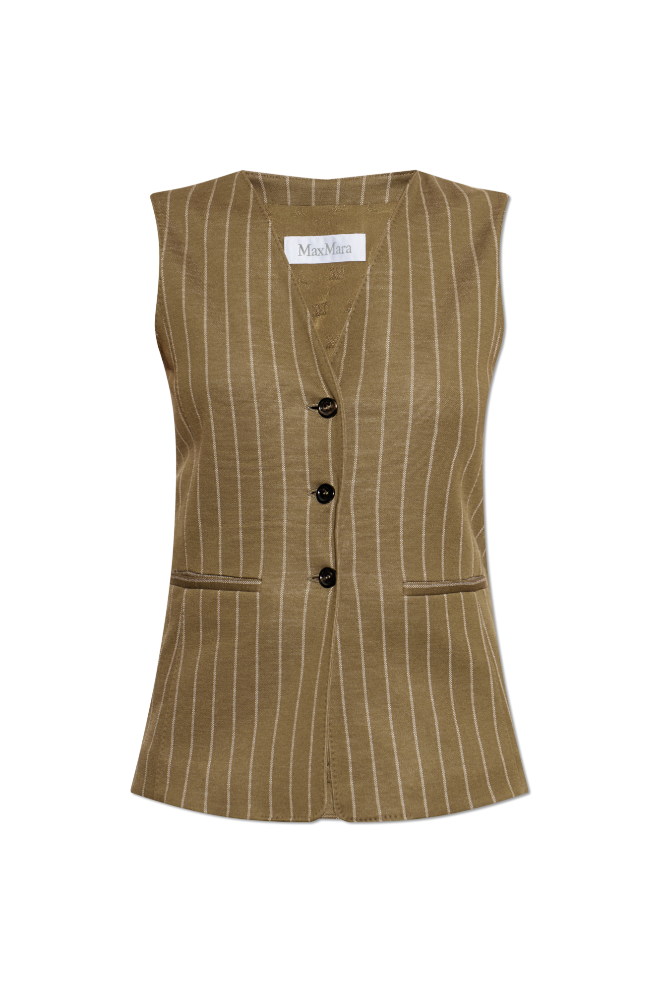 Max Mara Kamizelka ‘Riccio’, Kobiety, Zielony