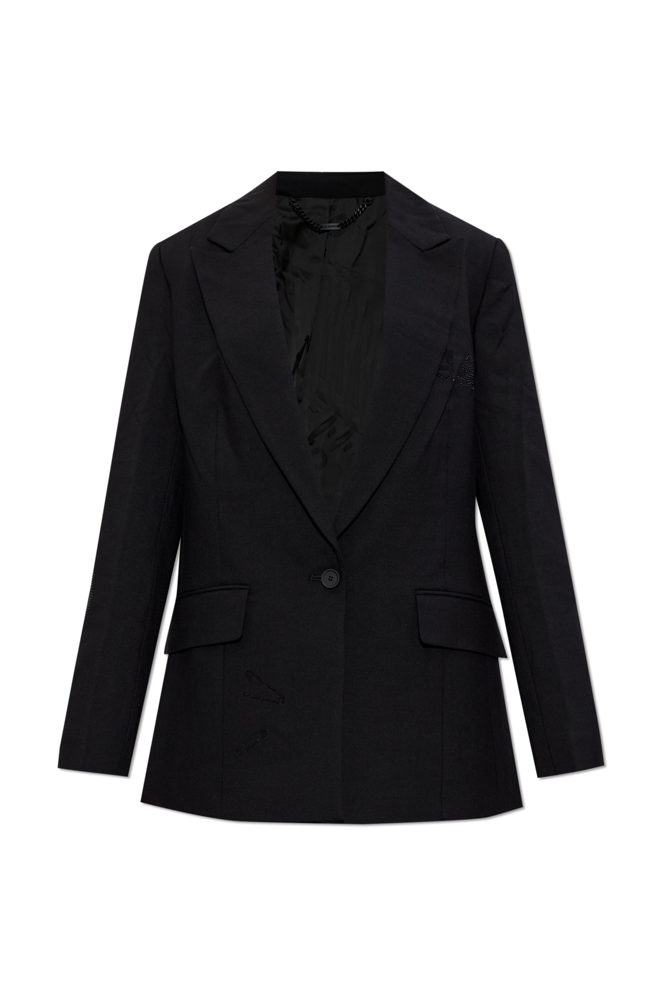 AllSaints Marynarka `Ottie`, Kobiety, Czarny