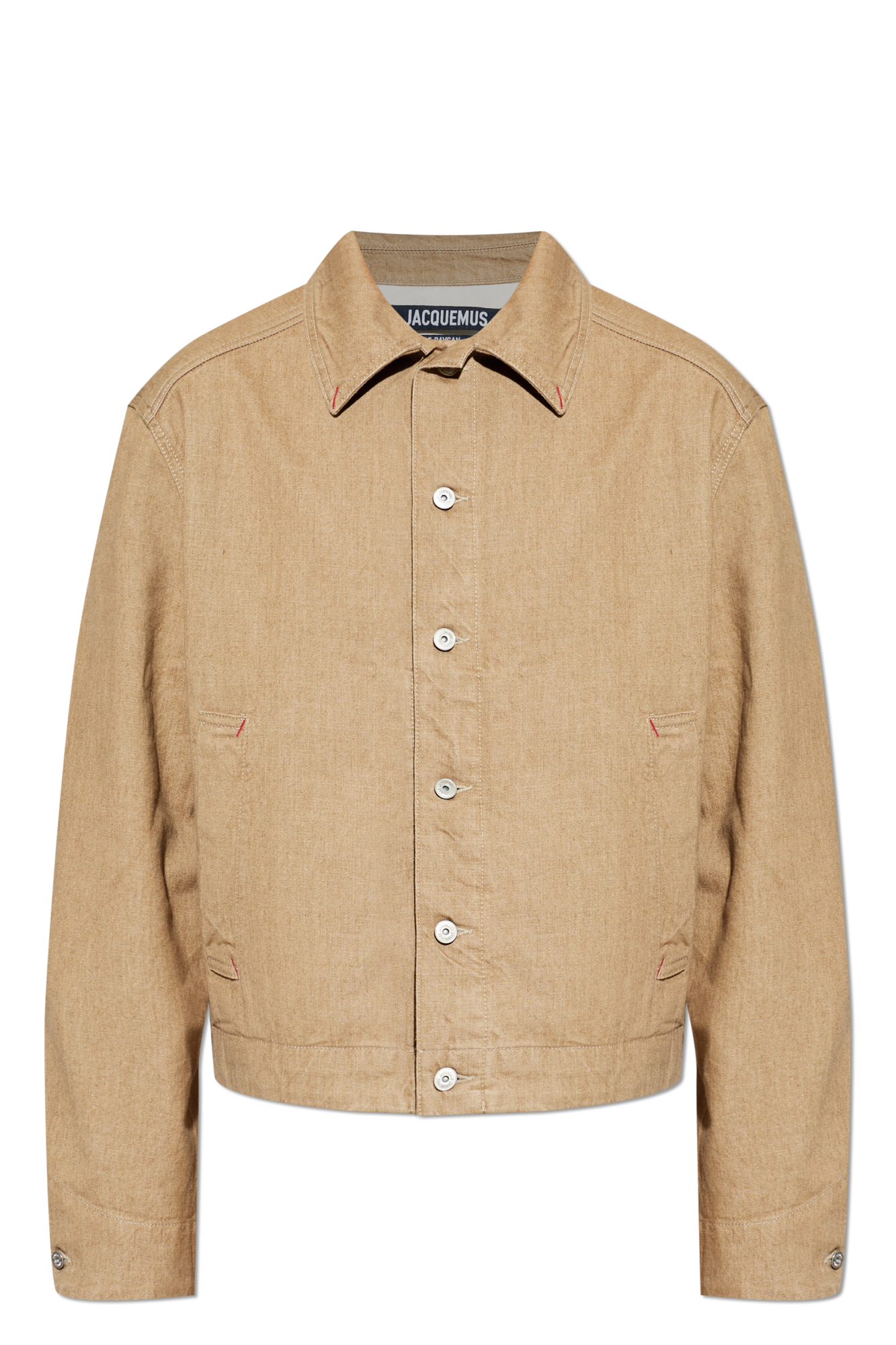 Jacquemus Kurtka ‘Mirada’, Mężczyźni, Beżowy