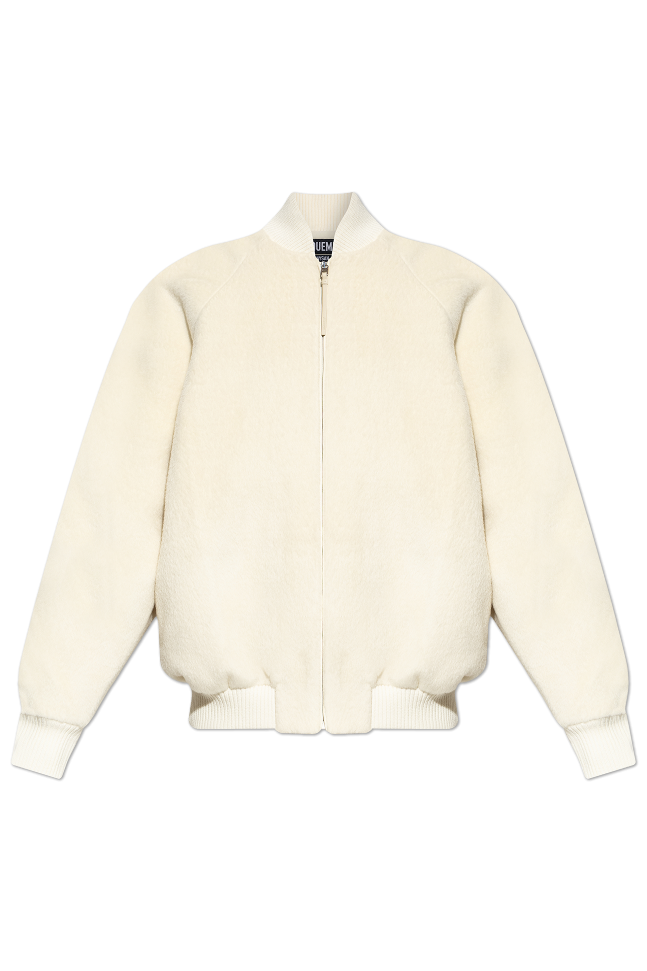 Jacquemus Kurtka ‘Pilu’ Typu ‘bomber’, Kobiety, Kremowy