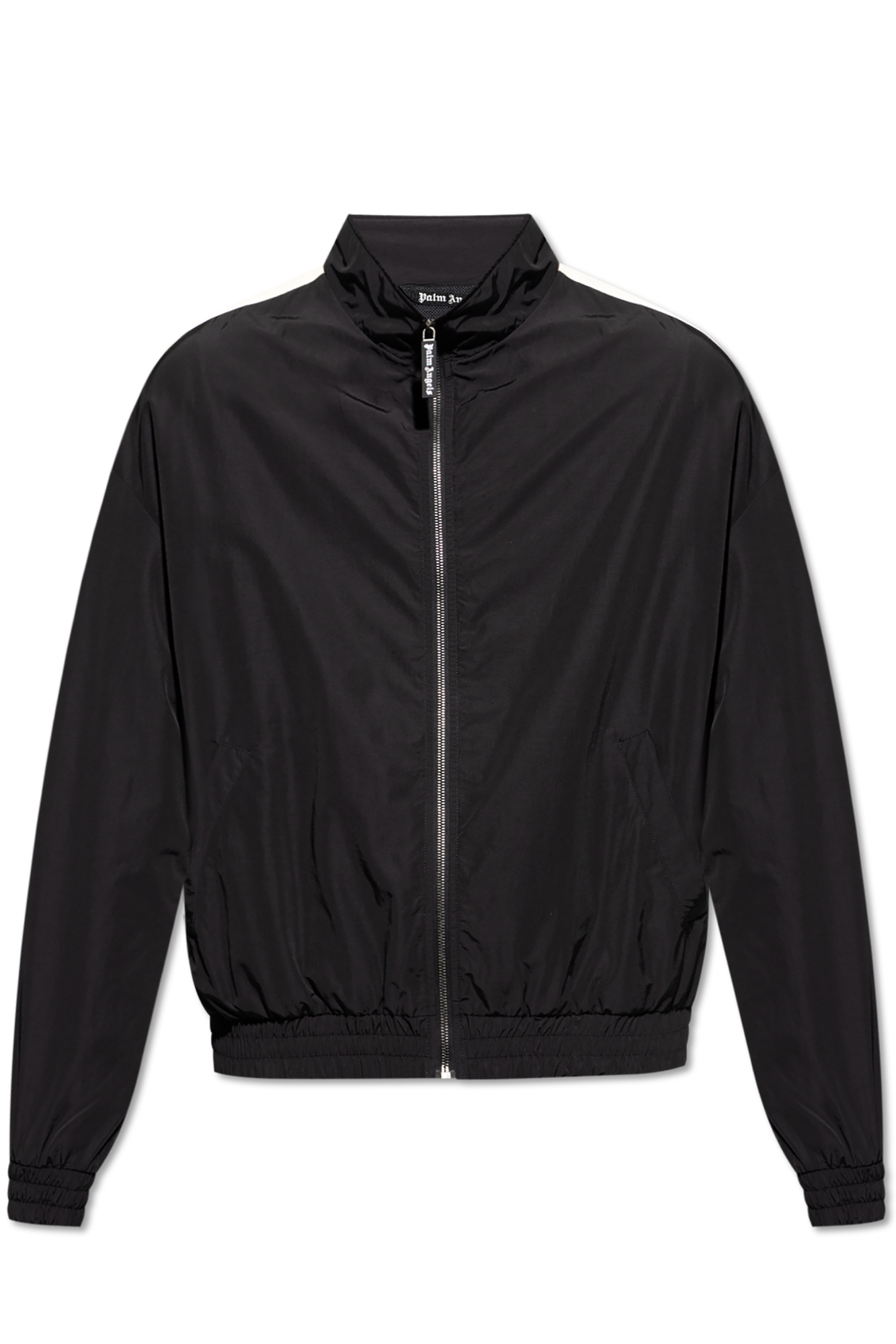 Palm Angels Kurtka Z Logo, Mężczyźni, Czarny