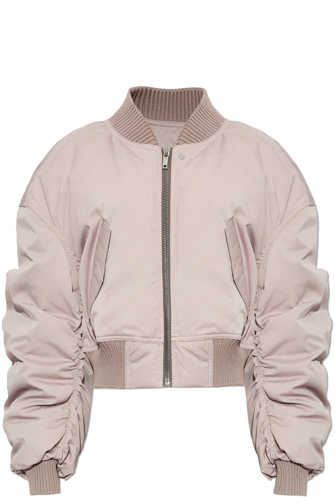 Rick Owens Puchowa Kurtka Typu ‘bomber’, Kobiety, Różowy