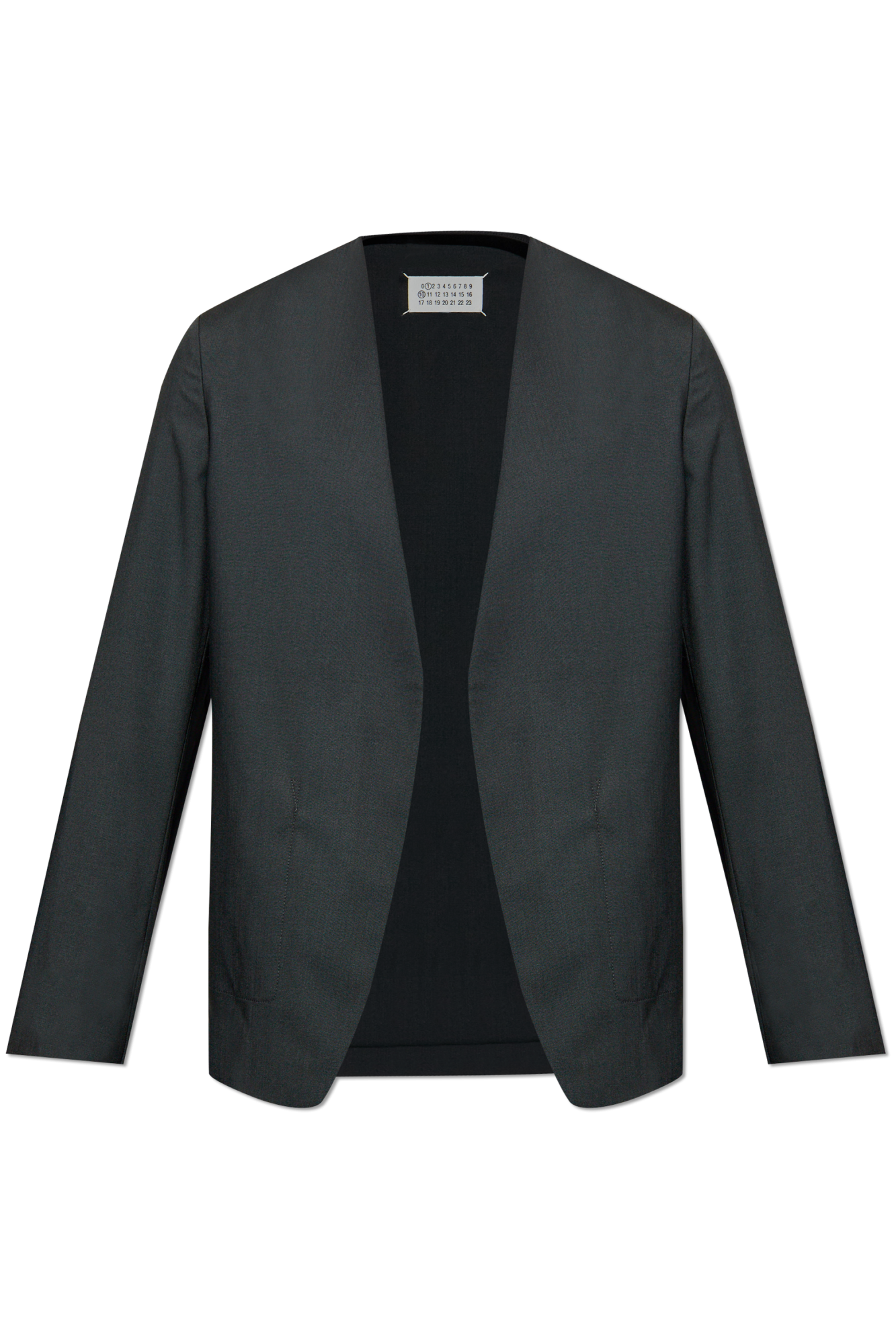 Maison Margiela Marynarka Bez Zapięcia, Mężczyźni, Szary