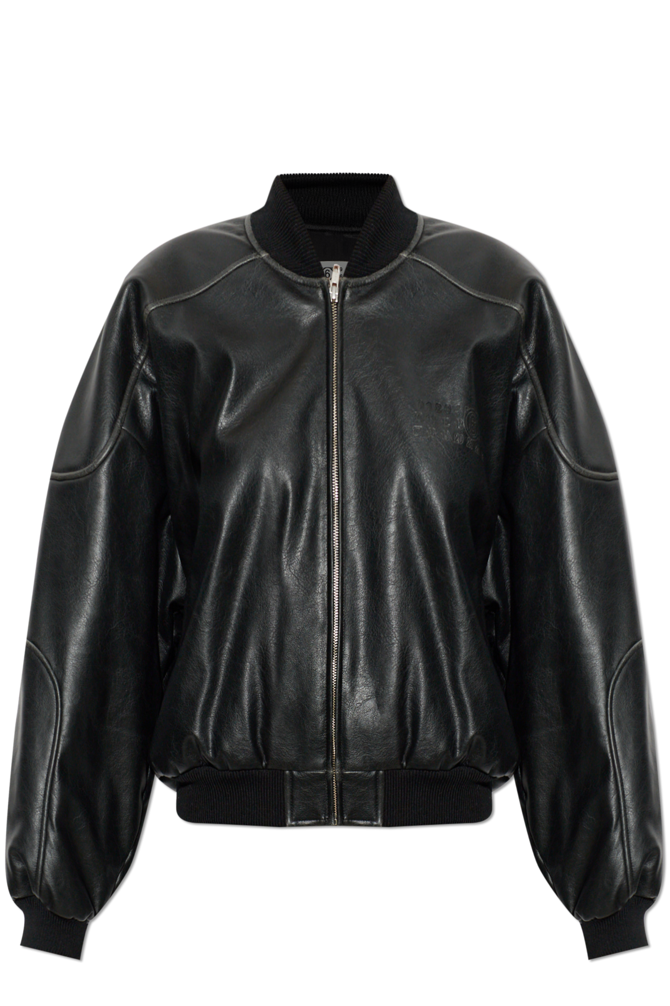 MM6 Maison Margiela Kurtka Typu ‘Bomber’, Kobiety, Czarny