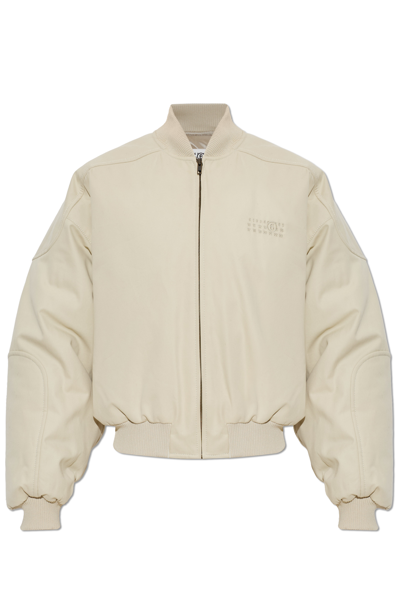 MM6 Maison Margiela Ocieplana Kurtka Typu ‘bomber’, Kobiety, Zielony