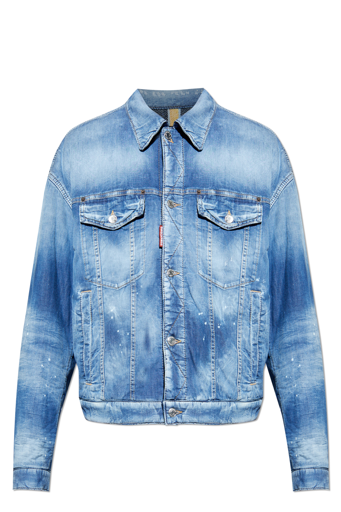 Dsquared2 Kurtka Jeansowa, Mężczyźni, Niebieski