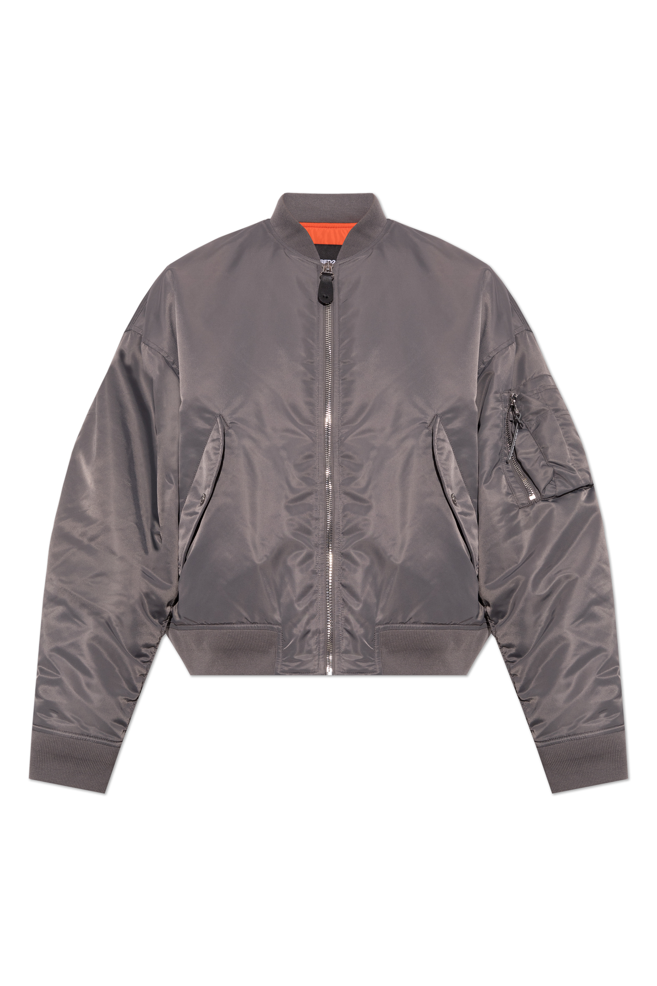 Dsquared2 Ocieplana Kurtka Typu ‘bomber’, Mężczyźni, Szary