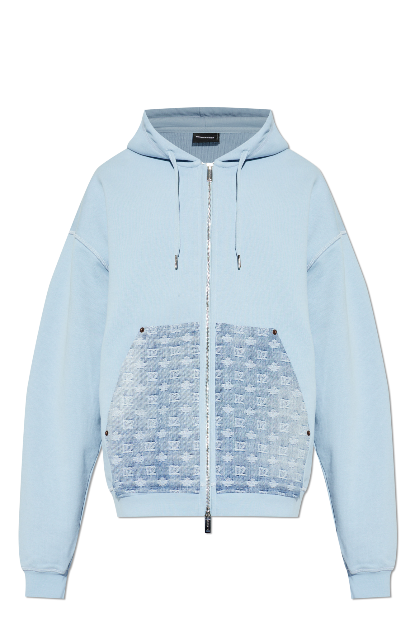 Dsquared2 Bluza Z Kapturem, Mężczyźni, Niebieski