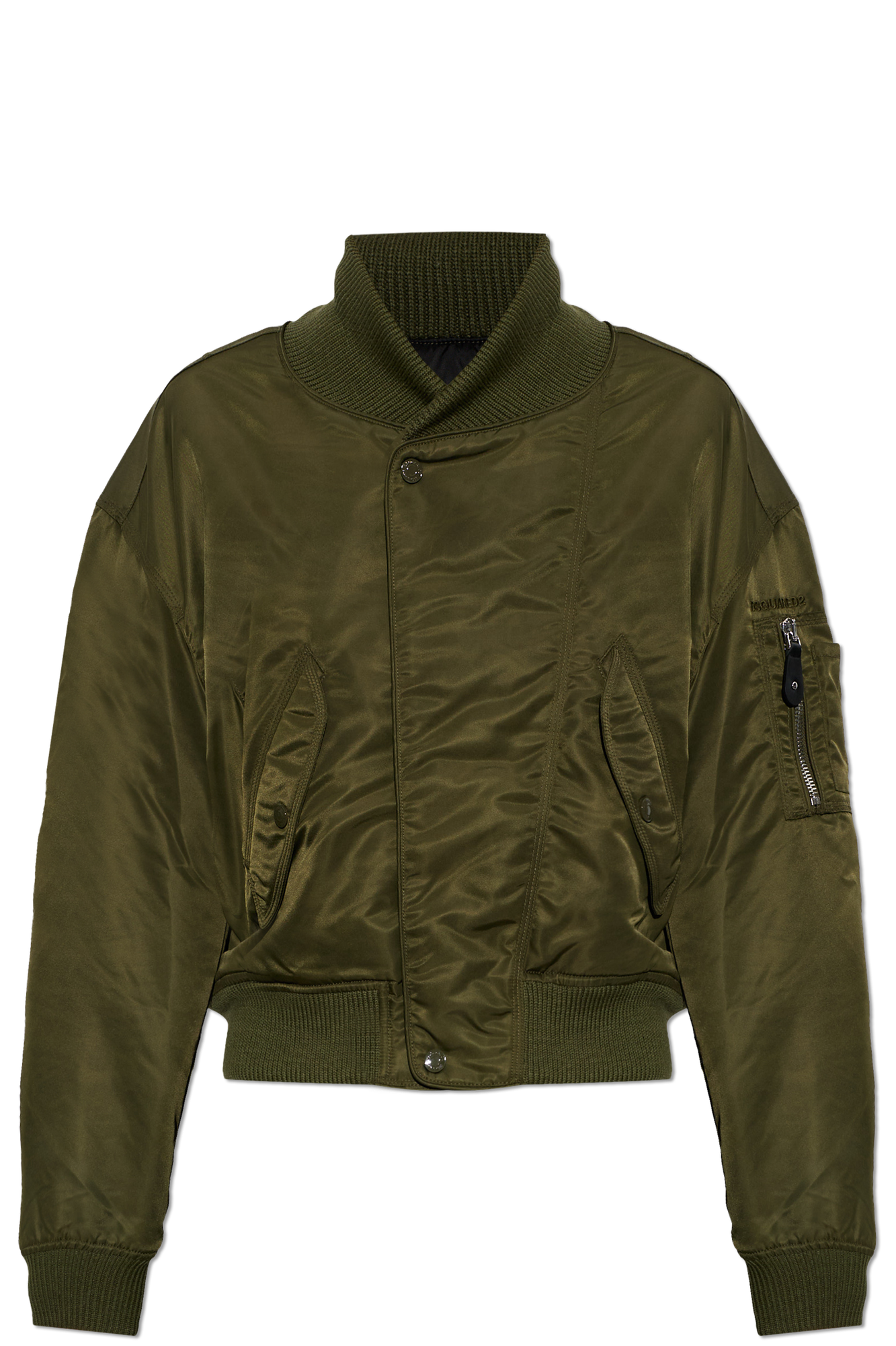 Dsquared2 Ocieplana Kurtka Typu ‘bomber’, Kobiety, Zielony