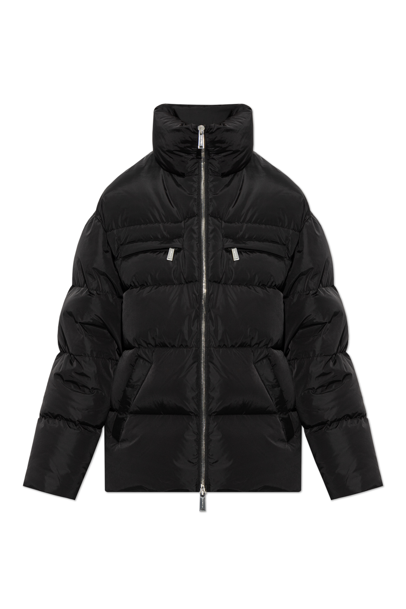 Dsquared2 Puchowa Kurtka Ze Stójką, Kobiety, Czarny