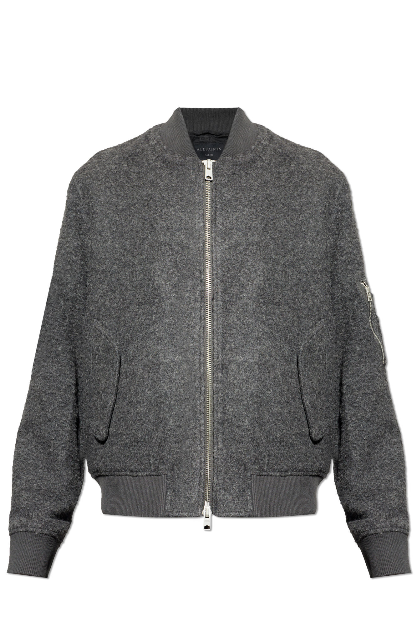AllSaints Kurtka `Saku` Typu `bomber`, Mężczyźni, Brązowy