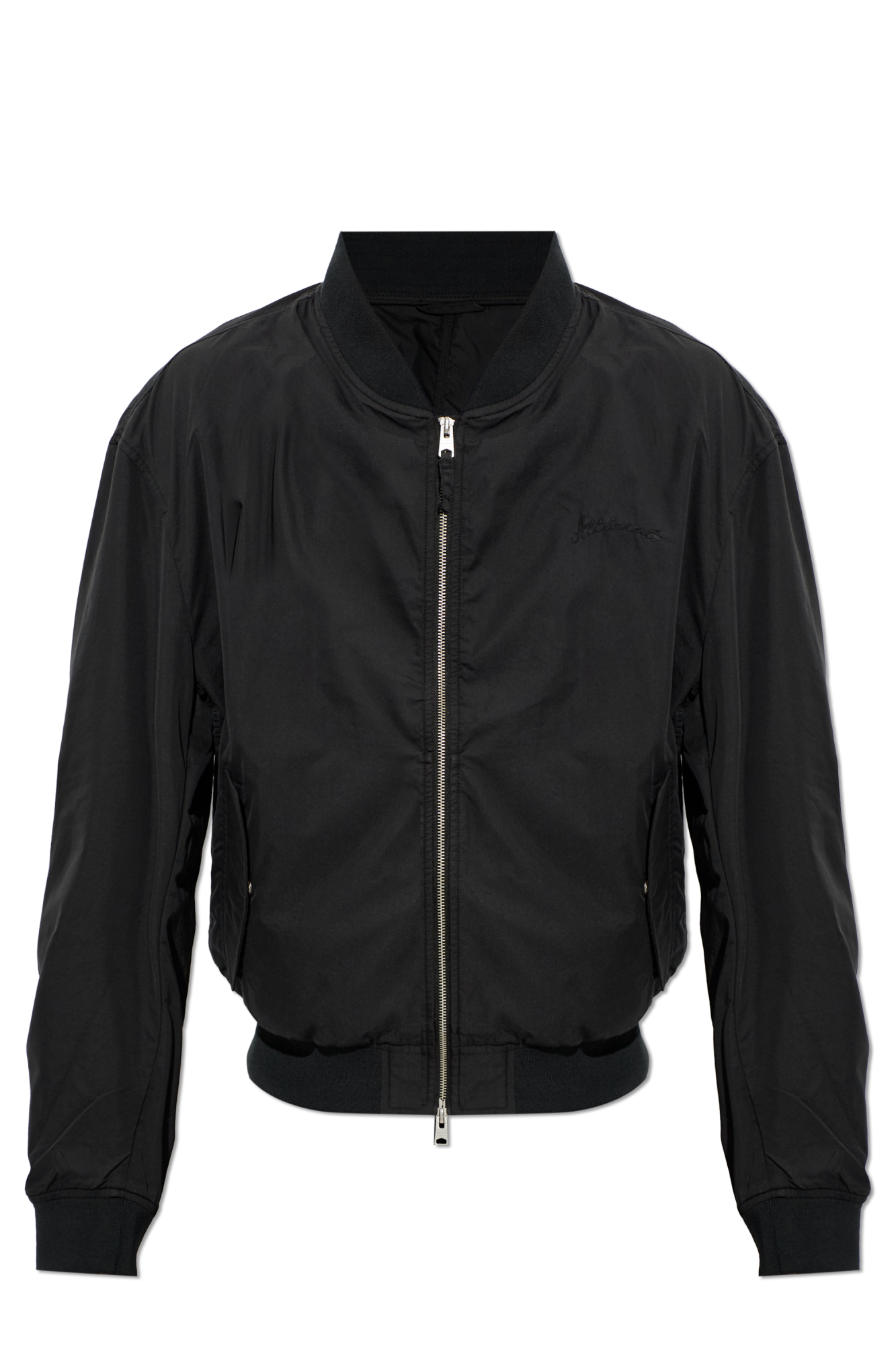 AllSaints Kurtka ‘Sanders’ Typu ‘bomber’, Mężczyźni, Czarny