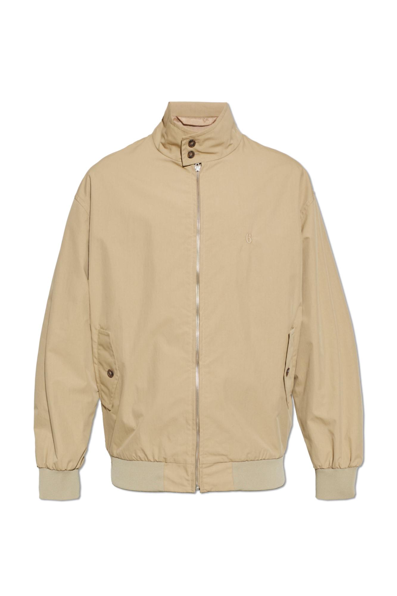 MM6 Maison Margiela Kurtka Ze Stójką, Mężczyźni, Beżowy