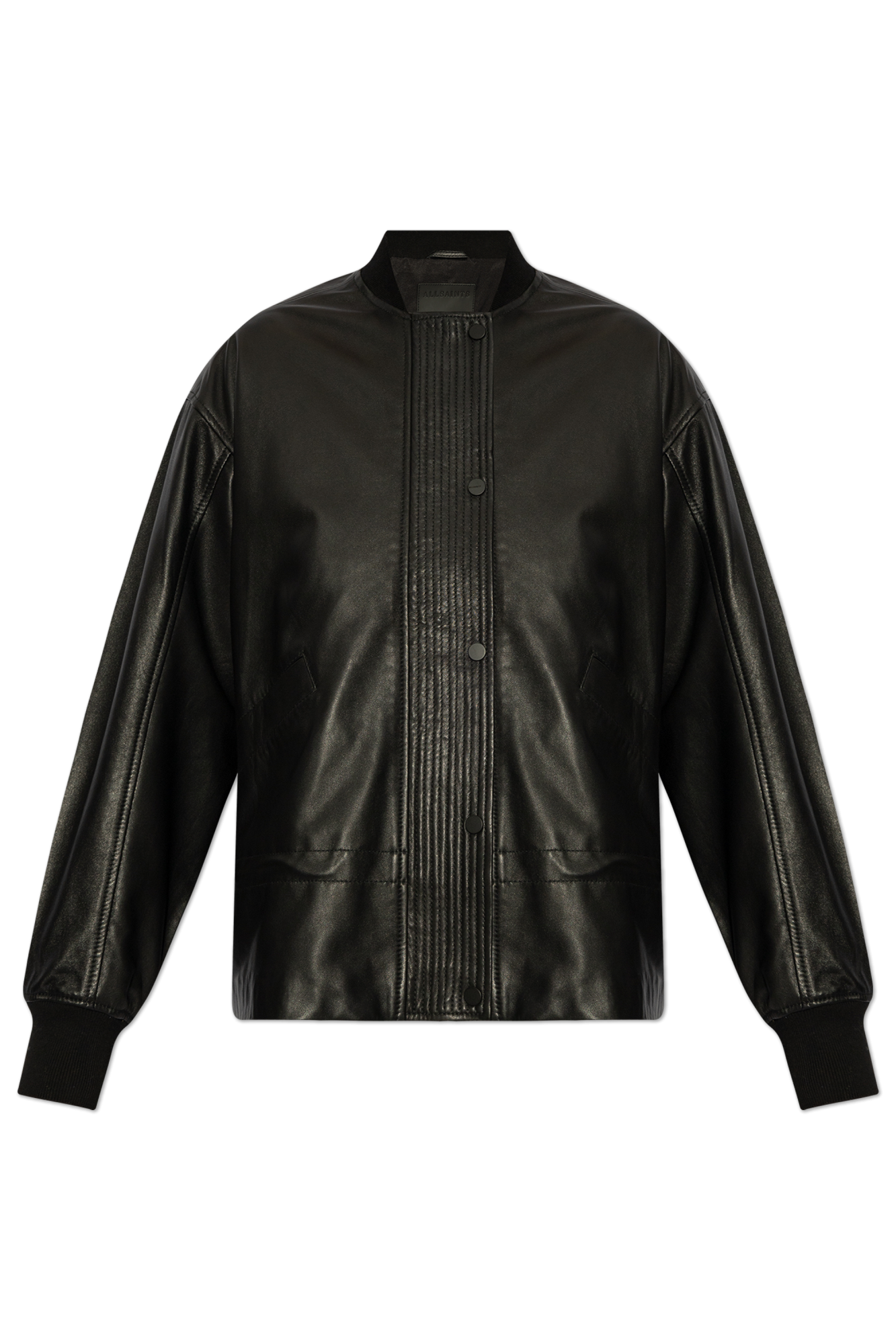AllSaints Skórzana Kurtka `Sofi`, Kobiety, Czarny