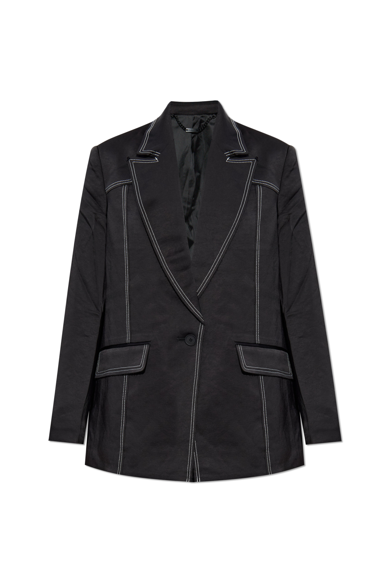 AllSaints Marynarka `Luna`, Kobiety, Czarny