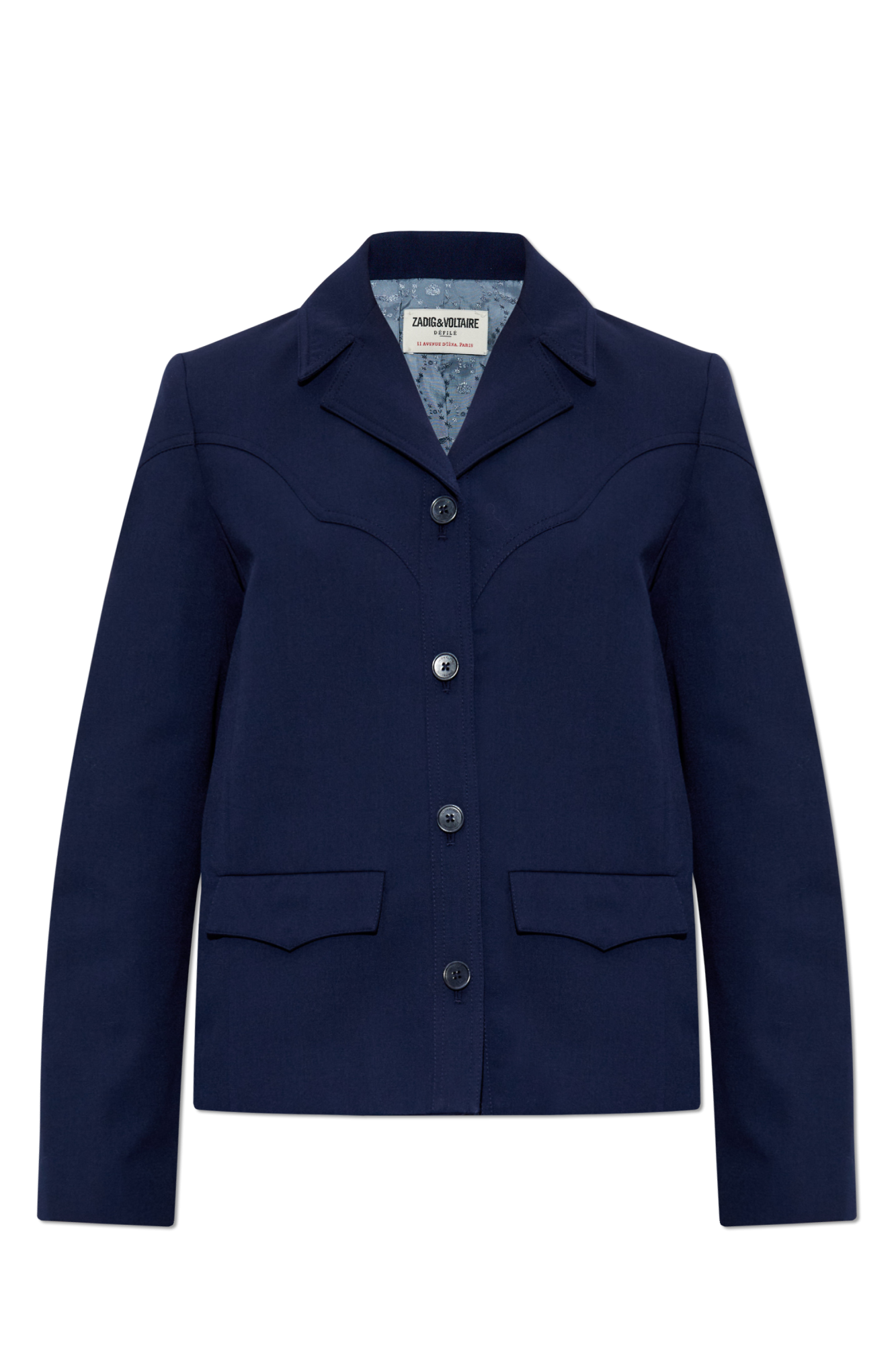 Zadig & Voltaire Marynarka `Lara`, Kobiety, Granatowy