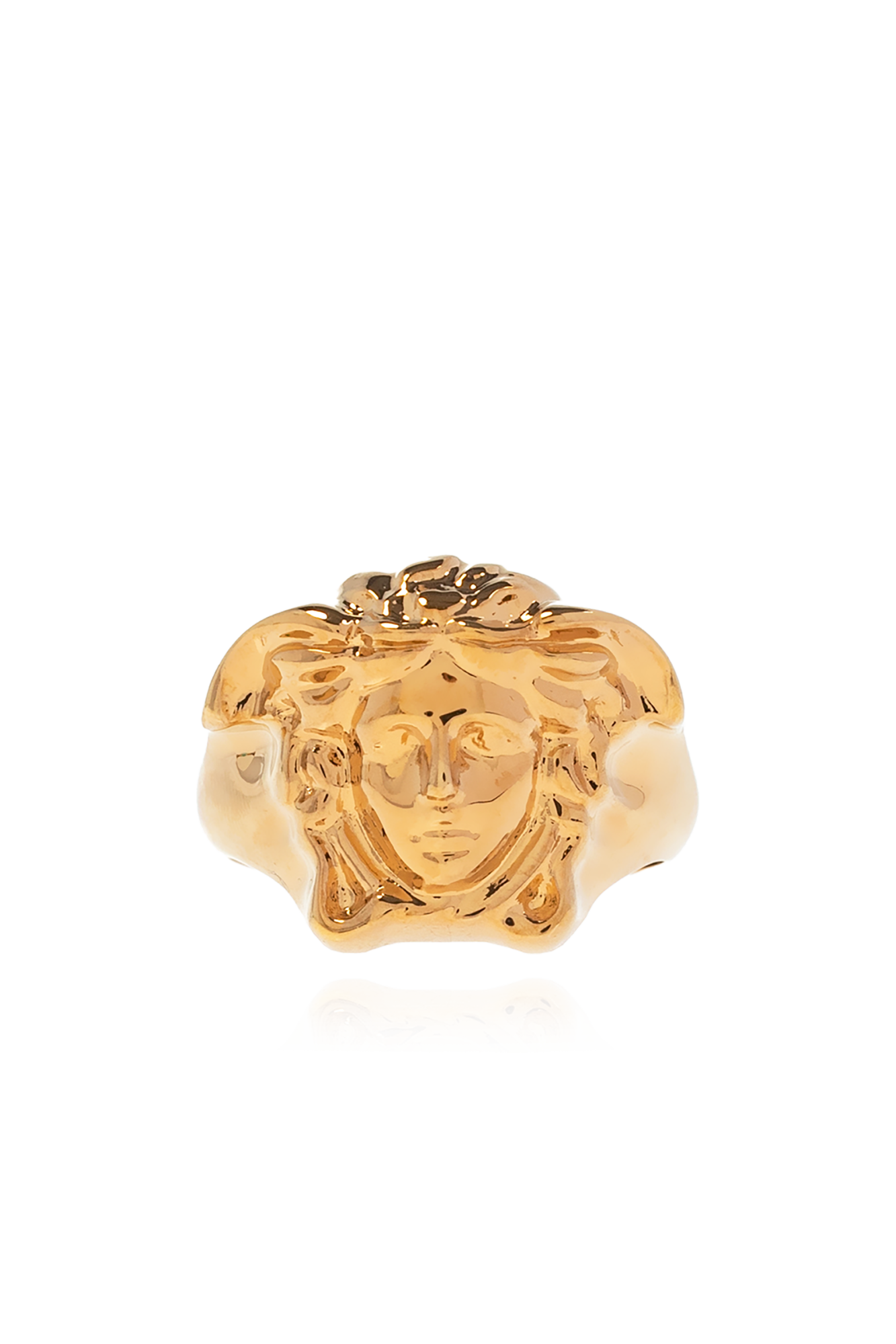 Versace Pierścień Z Głową Meduzy, Mężczyźni, Złoty