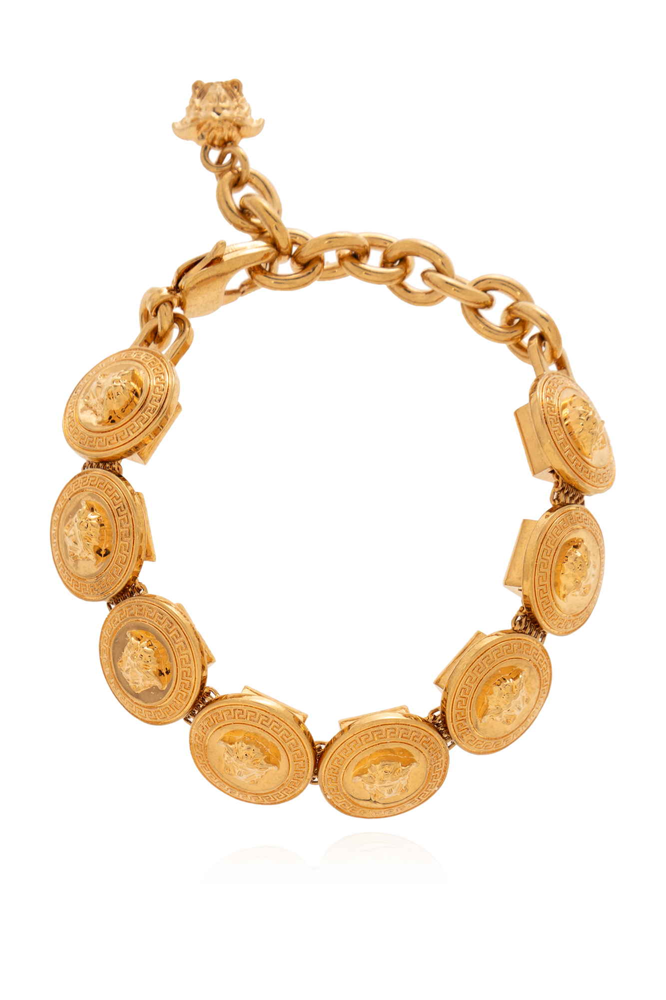 Versace Bransoleta Z Motywem Głowy Meduzy, Kobiety, Złoty