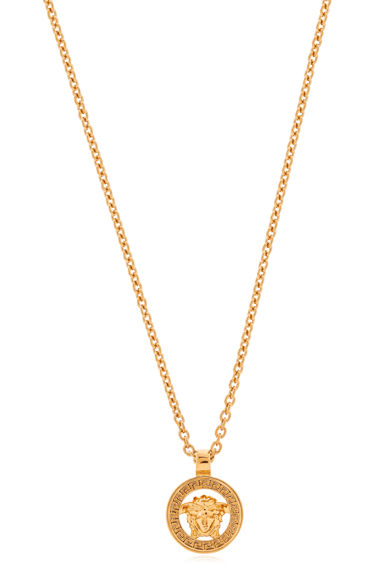 Versace Naszyjnik Z Zawieszkami, Unisex, Złoty
