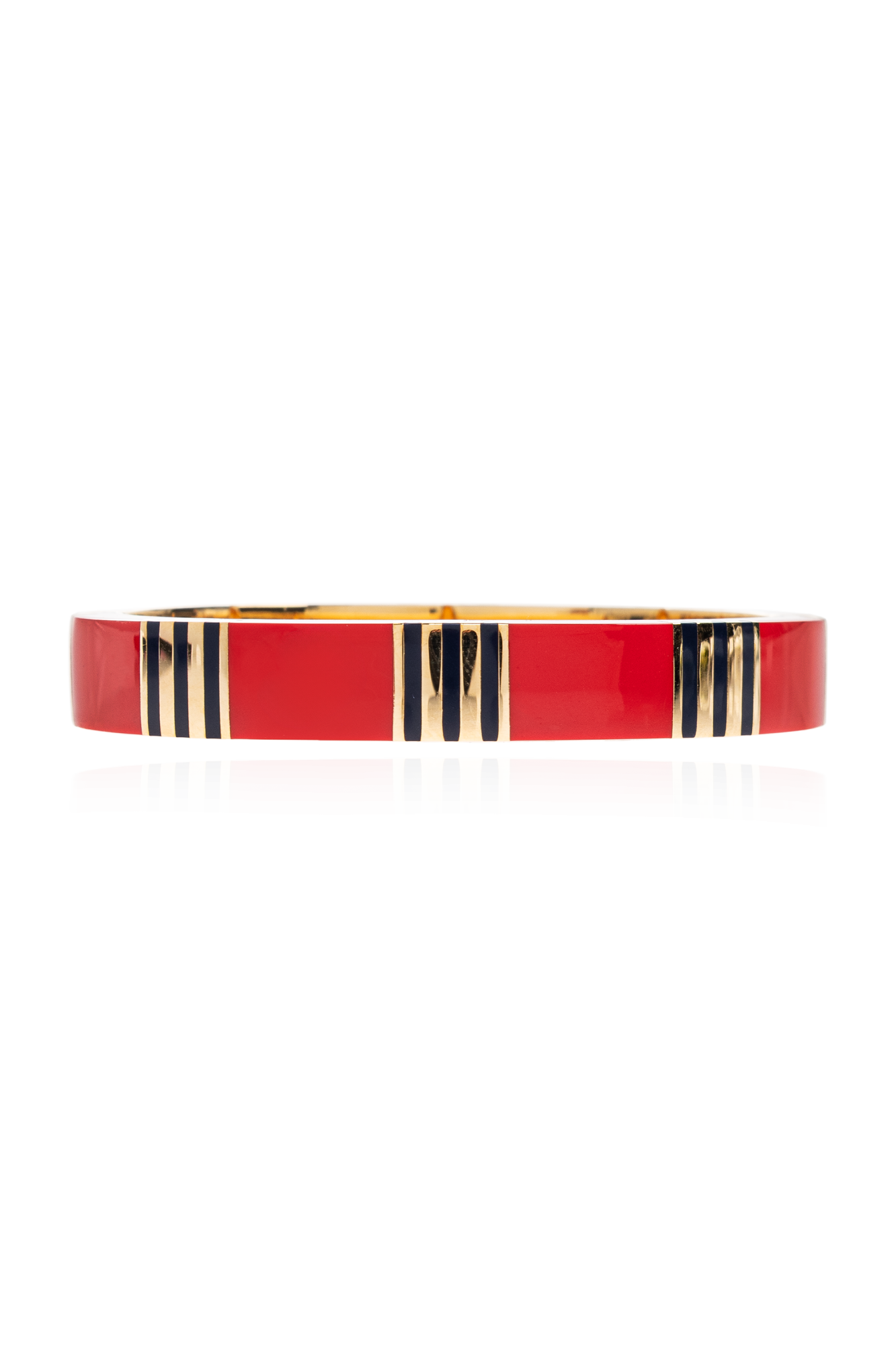 Tory Burch Emaliowana Bransoleta, Kobiety, Czerwony
