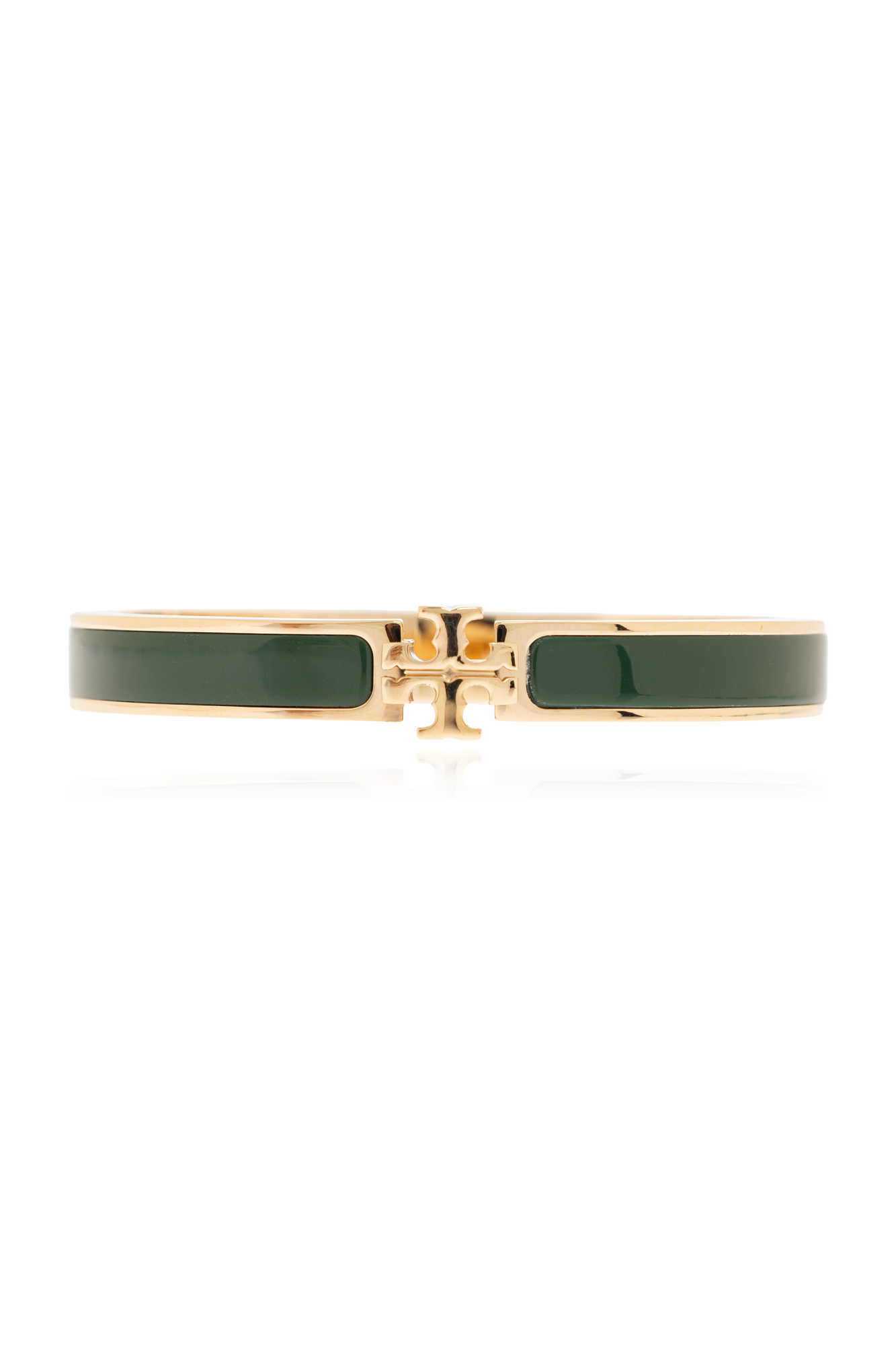 Tory Burch Bransoleta Z Logo, Kobiety, Złoty