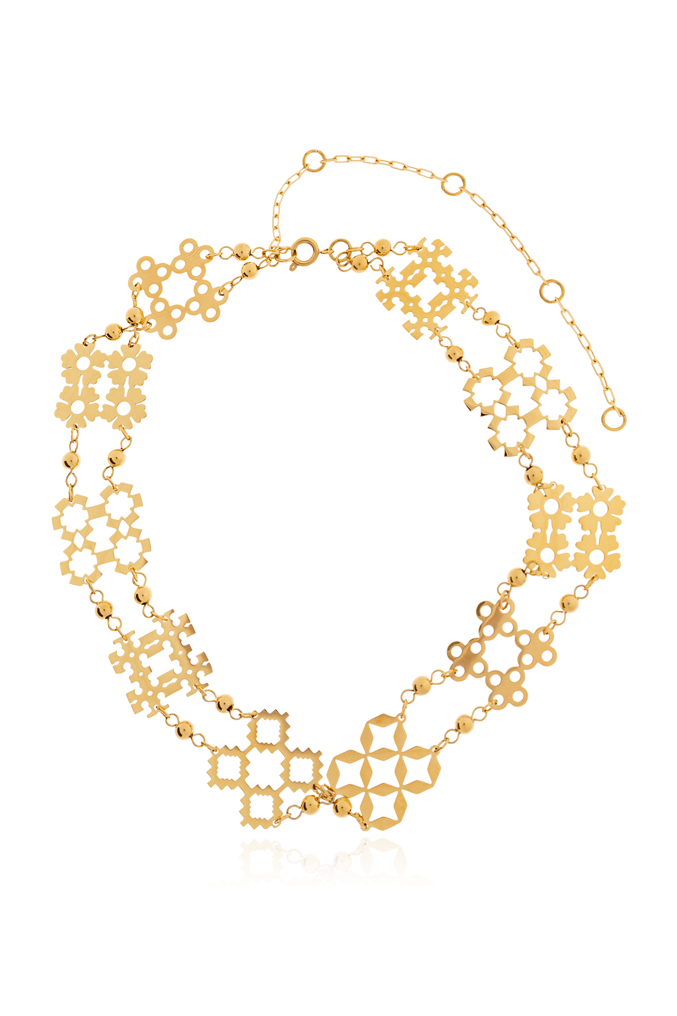 Tory Burch Choker Z Zawieszkami, Kobiety, Złoty