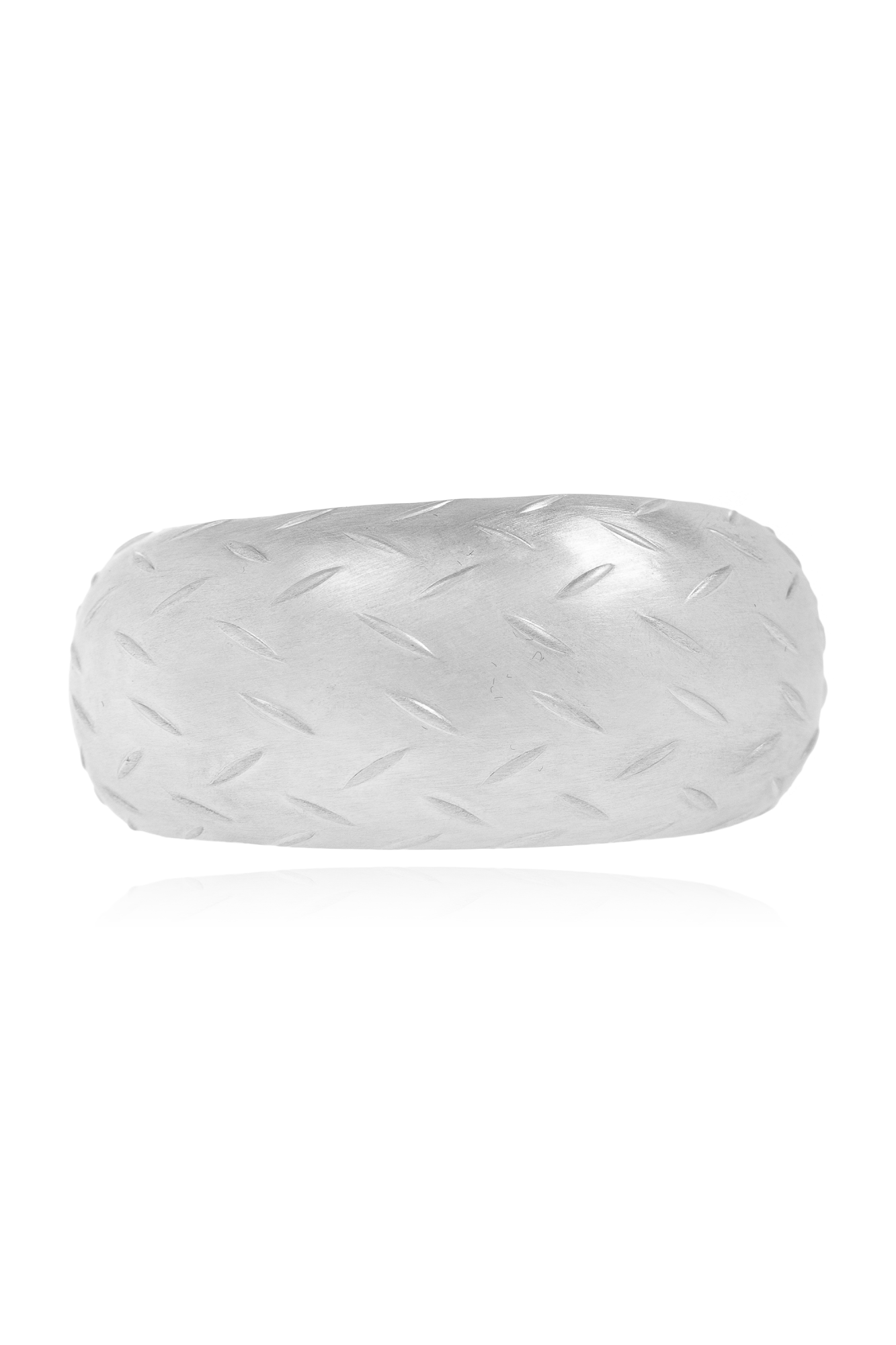 MISBHV Mosiężna Bransoleta, Unisex, Srebrny