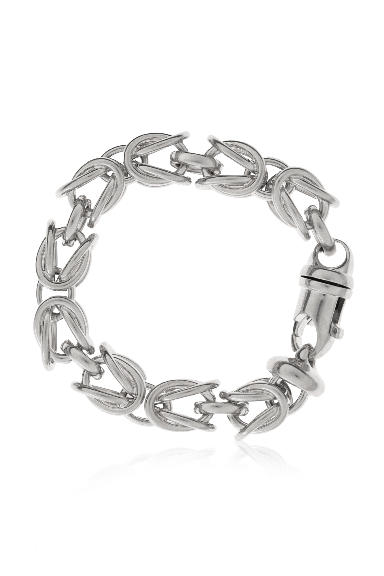 TOTEME Mosiężna Bransoleta, Kobiety, Srebrny