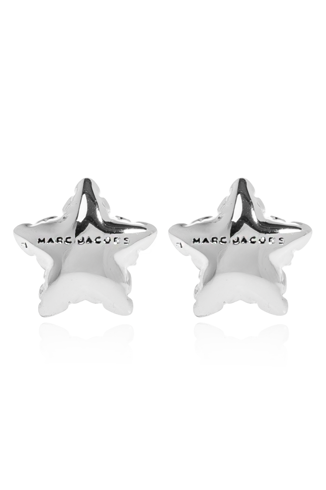 Marc Jacobs Mosiężne Kolczyki, Kobiety, Srebrny