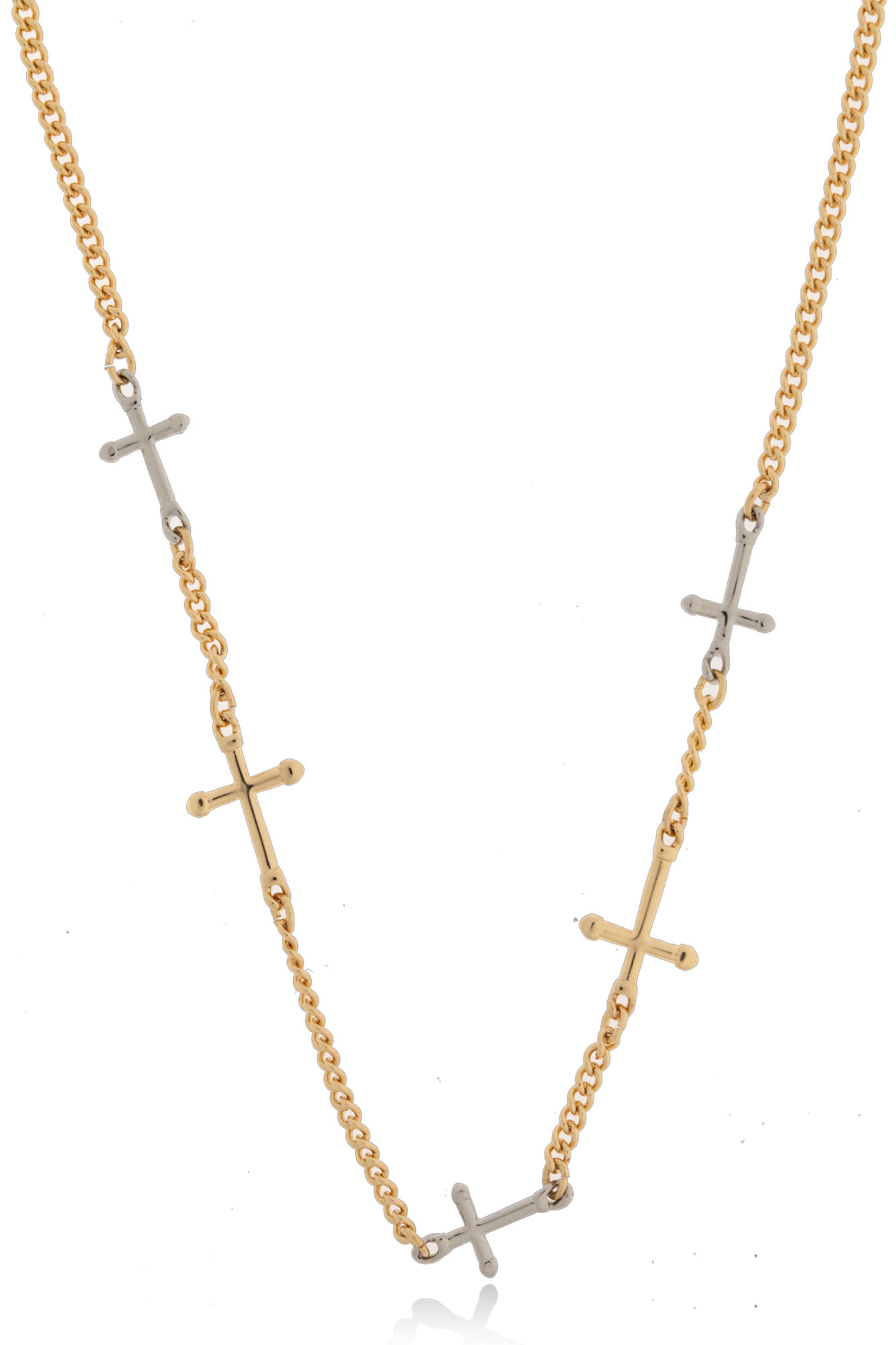 AllSaints Naszyjnik Z Zawieszką, Kobiety, Złoty