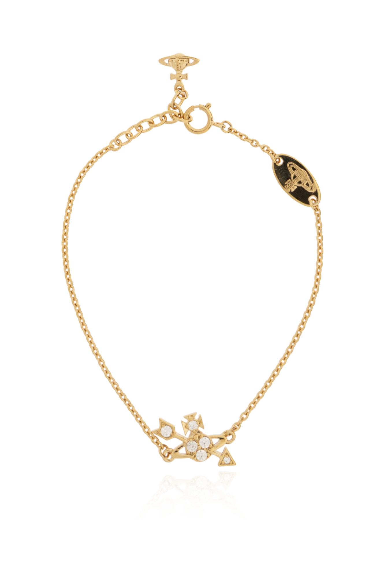 Vivienne Westwood Bransoleta ‘Kiri’, Kobiety, Złoty