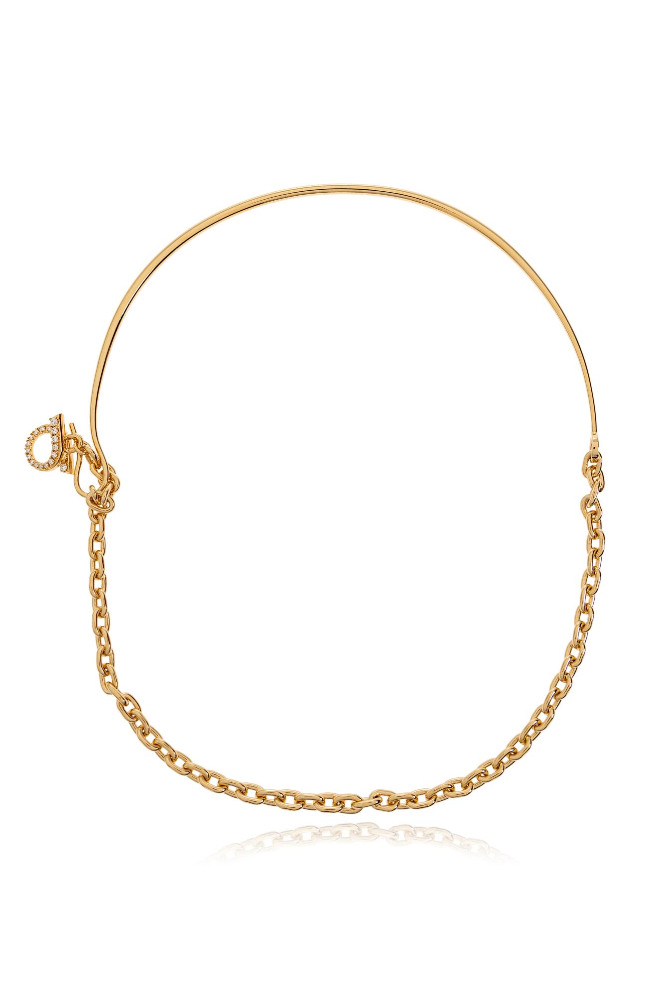 FERRAGAMO Krotki Naszyjnik, Kobiety, Złoty