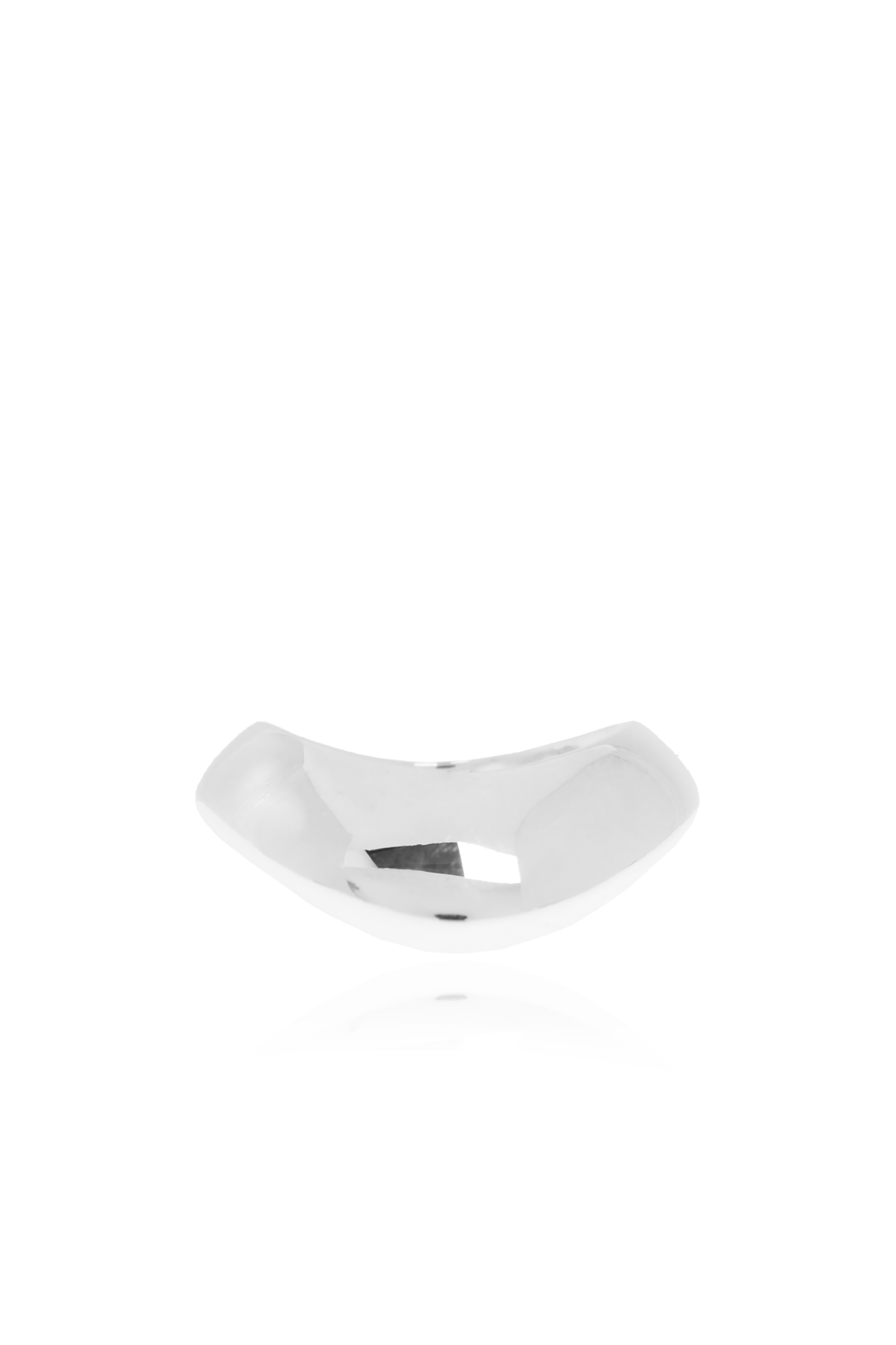 Bottega Veneta Srebrny Pierścień, Kobiety, Srebrny